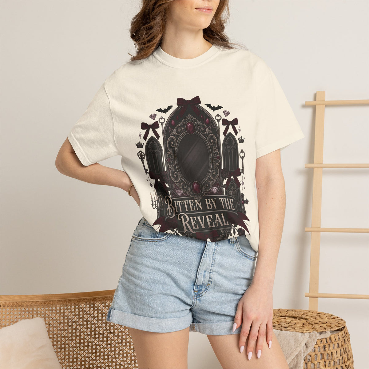 Bitten By The Reveal Tee - Comfort Colors