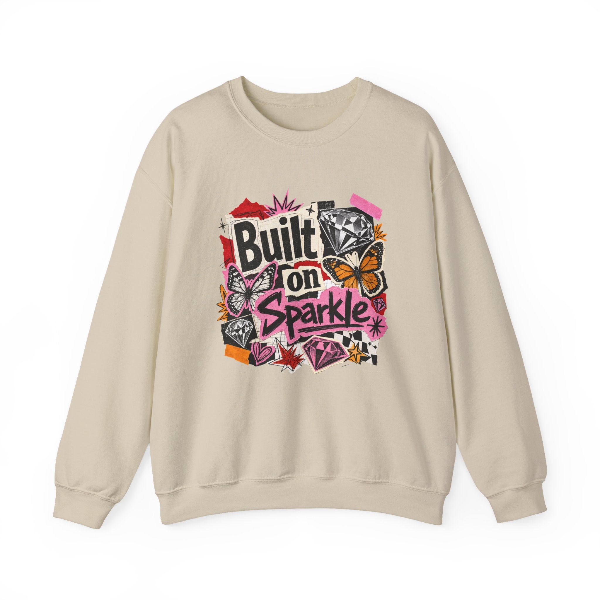 Built on Sparkle Sweatshirt - Gildan