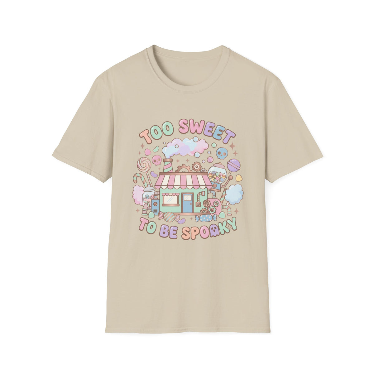 Too Sweet To Be Spooky Tee - Gildan