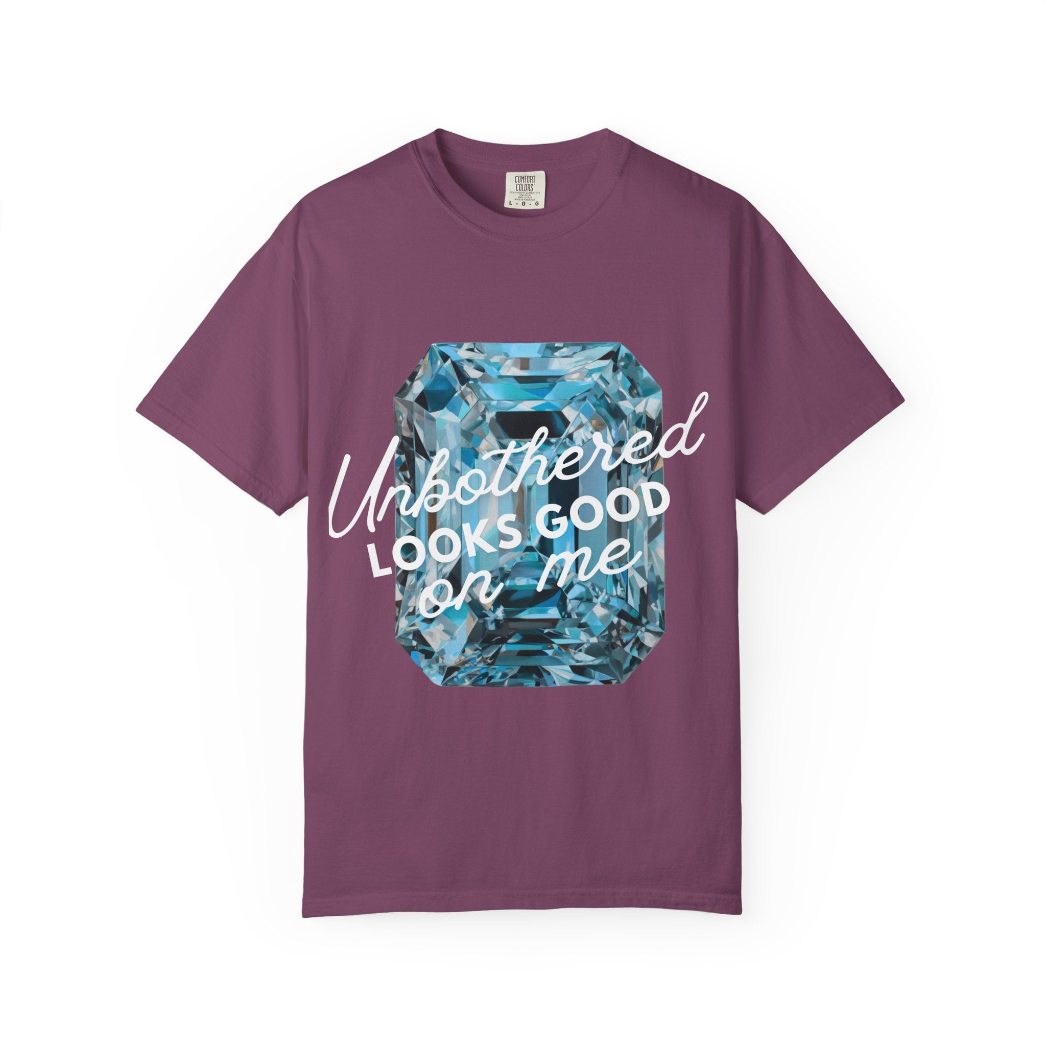 Unbothered Looks Good Tee - Comfort Colors