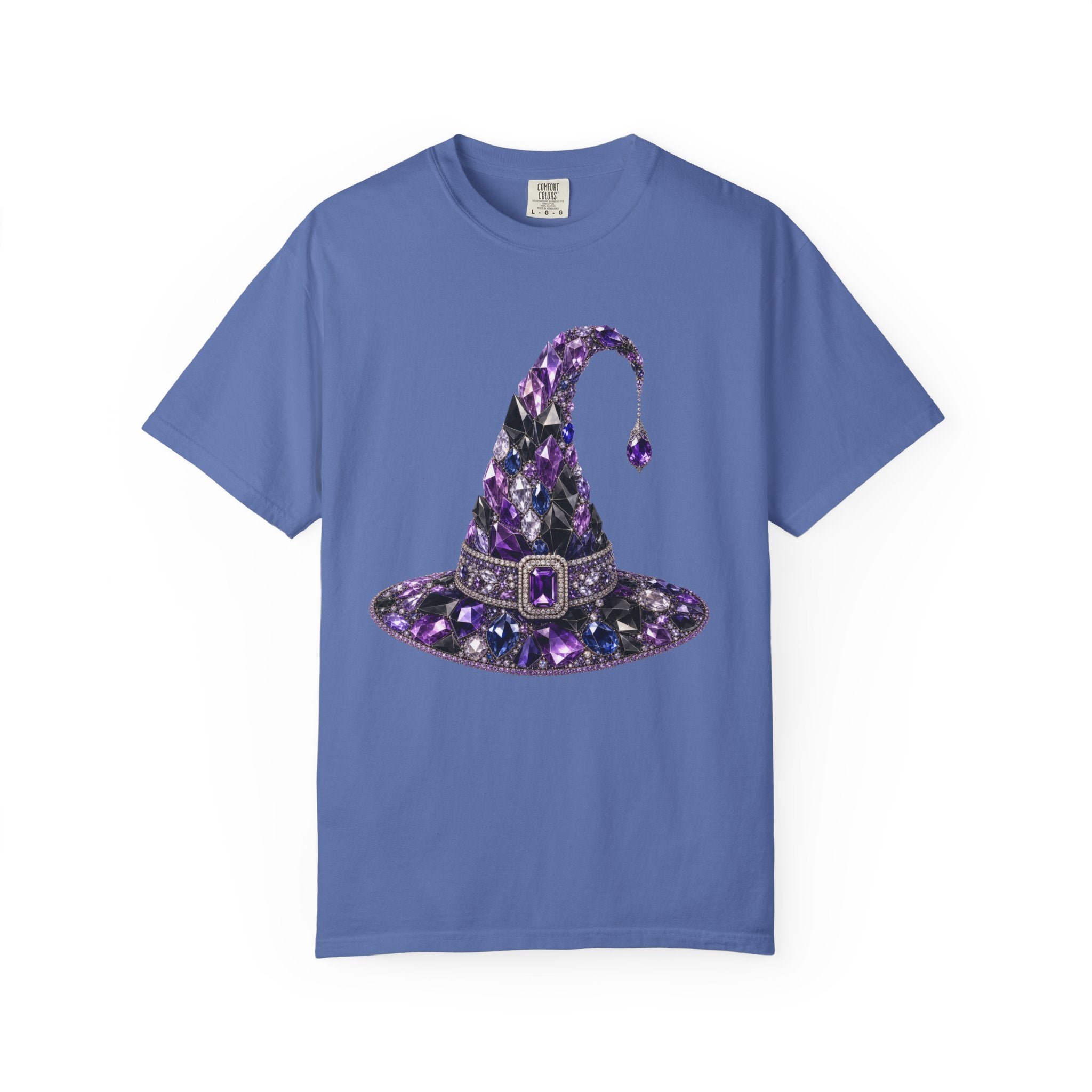 Jeweled Witches Hat Tee - Comfort Colors
