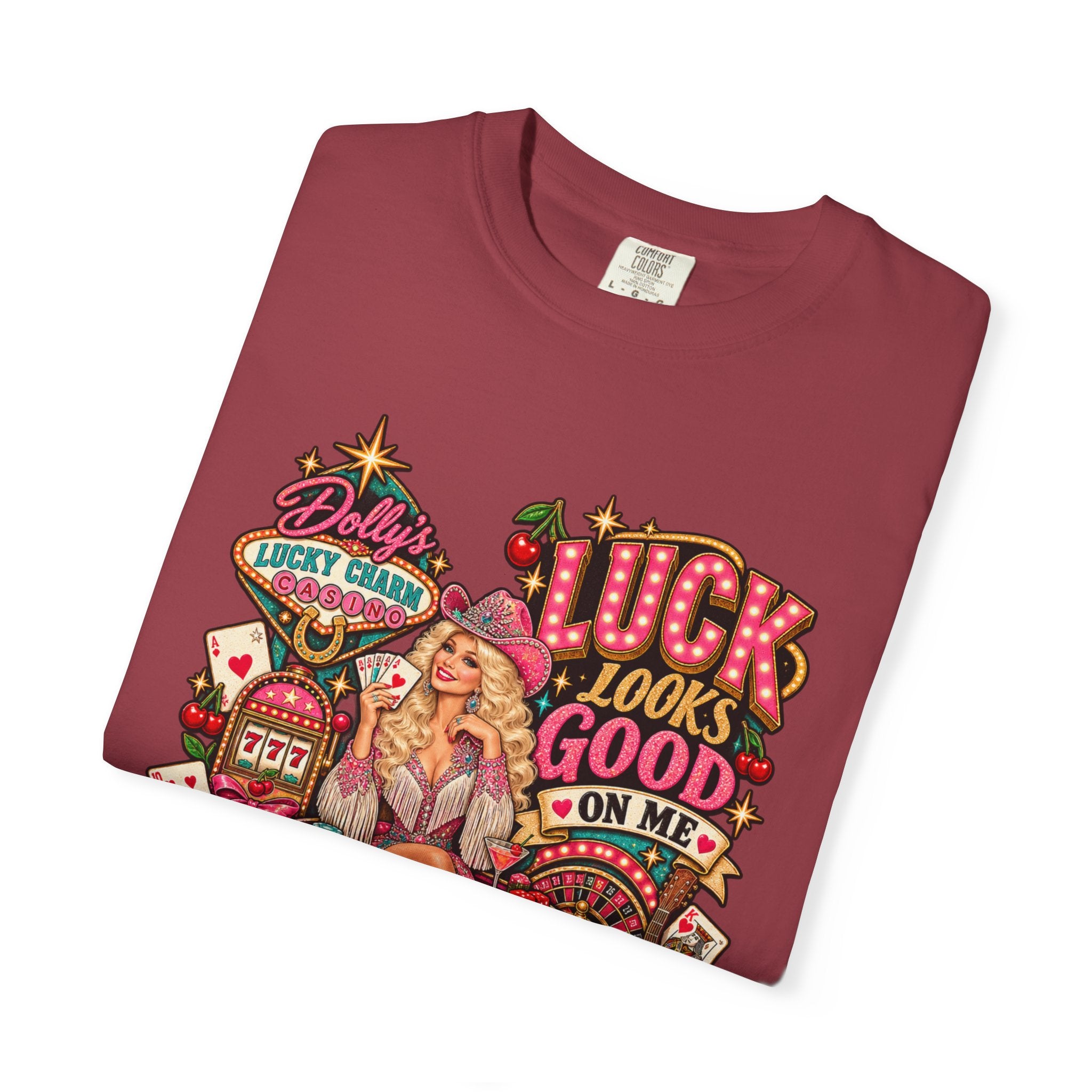 Dolly's Lucky Charm Casino Tee