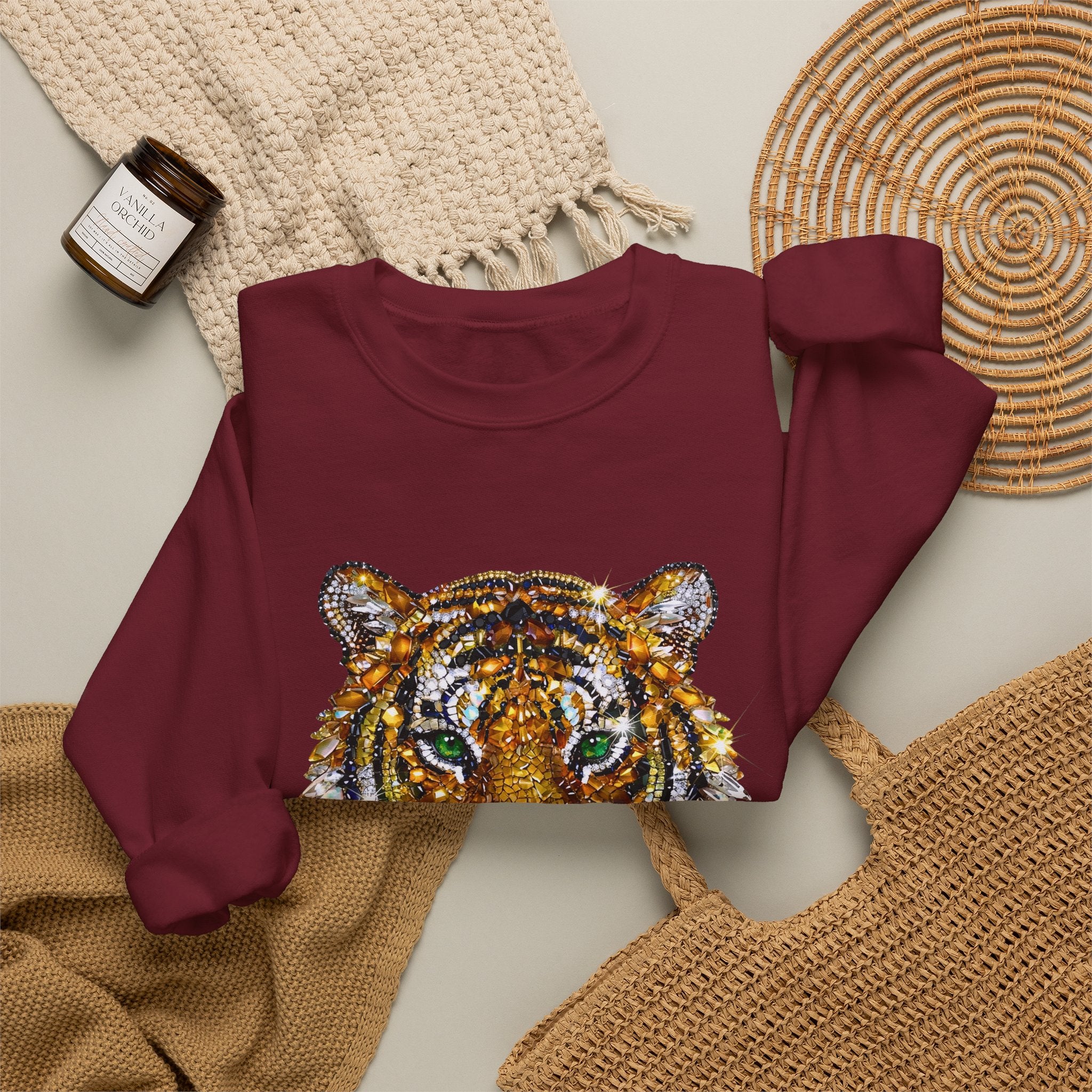 Jeweleed Tiger Sweatshirt