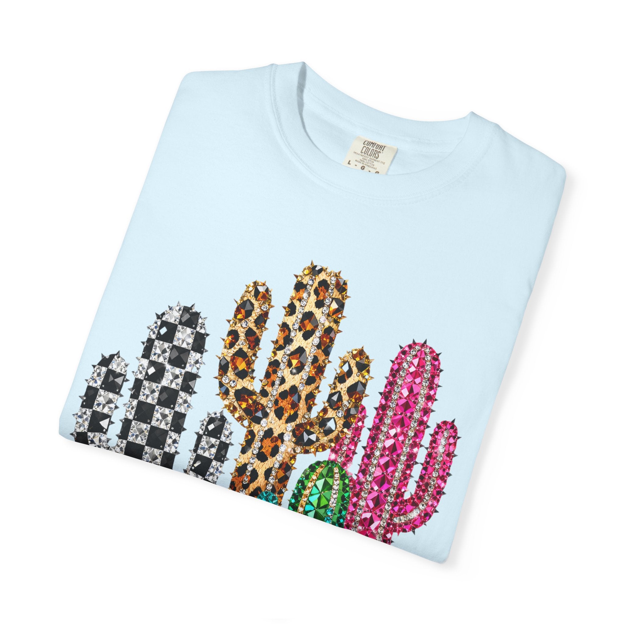 The Jeweled Cactus Tee - Comfort Colors