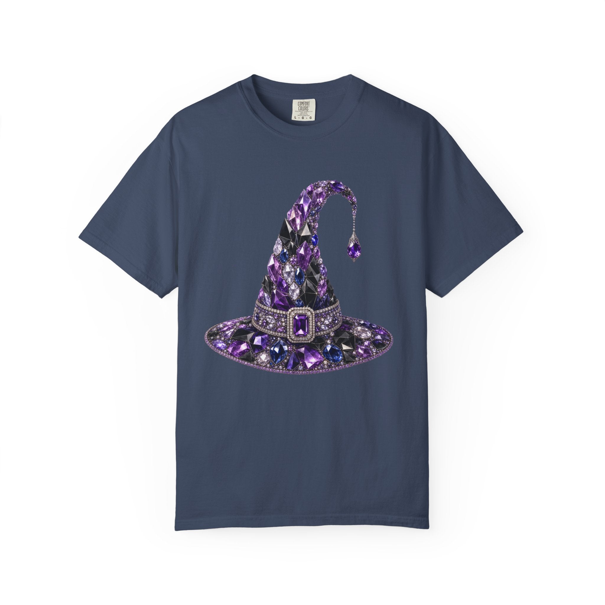 Jeweled Witches Hat Tee - Comfort Colors