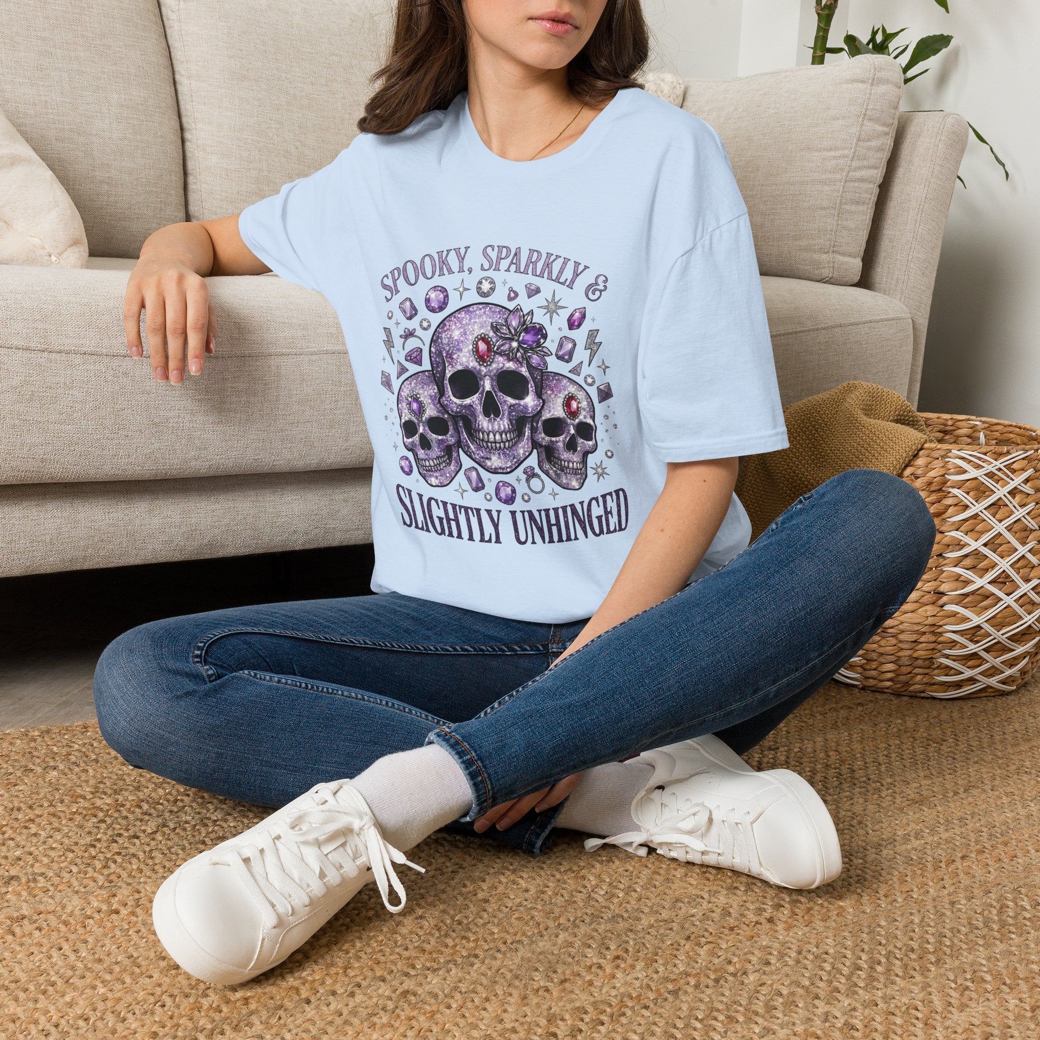 Spooky and Sparkly Tee - Gildan