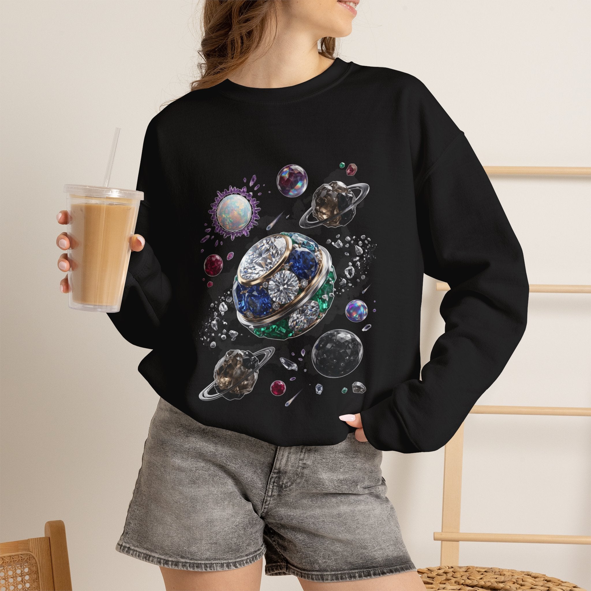 Cosmic Nebula Sweatshirt - Gildan