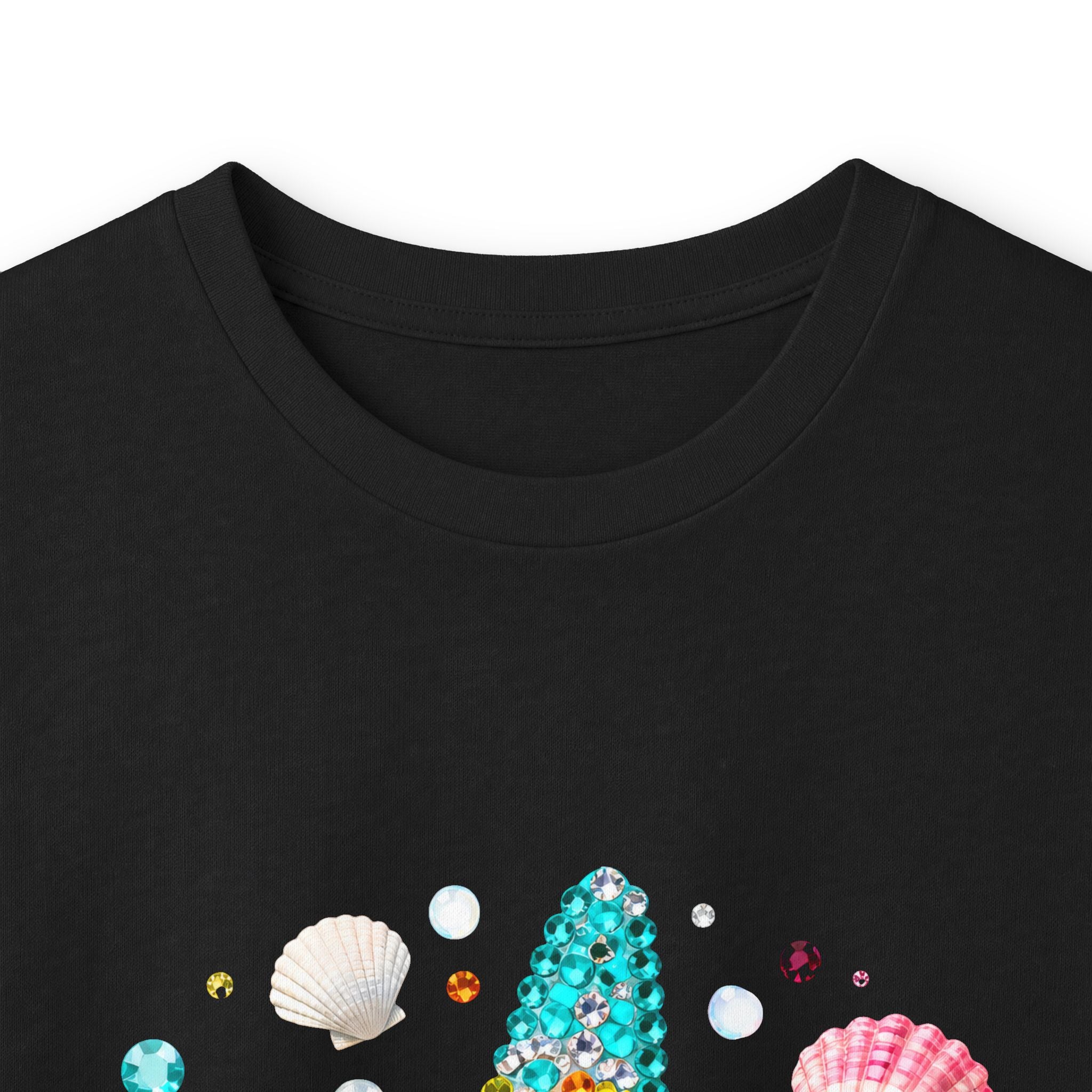 Jeweled Starfish Long Sleeve Tee - Gildan