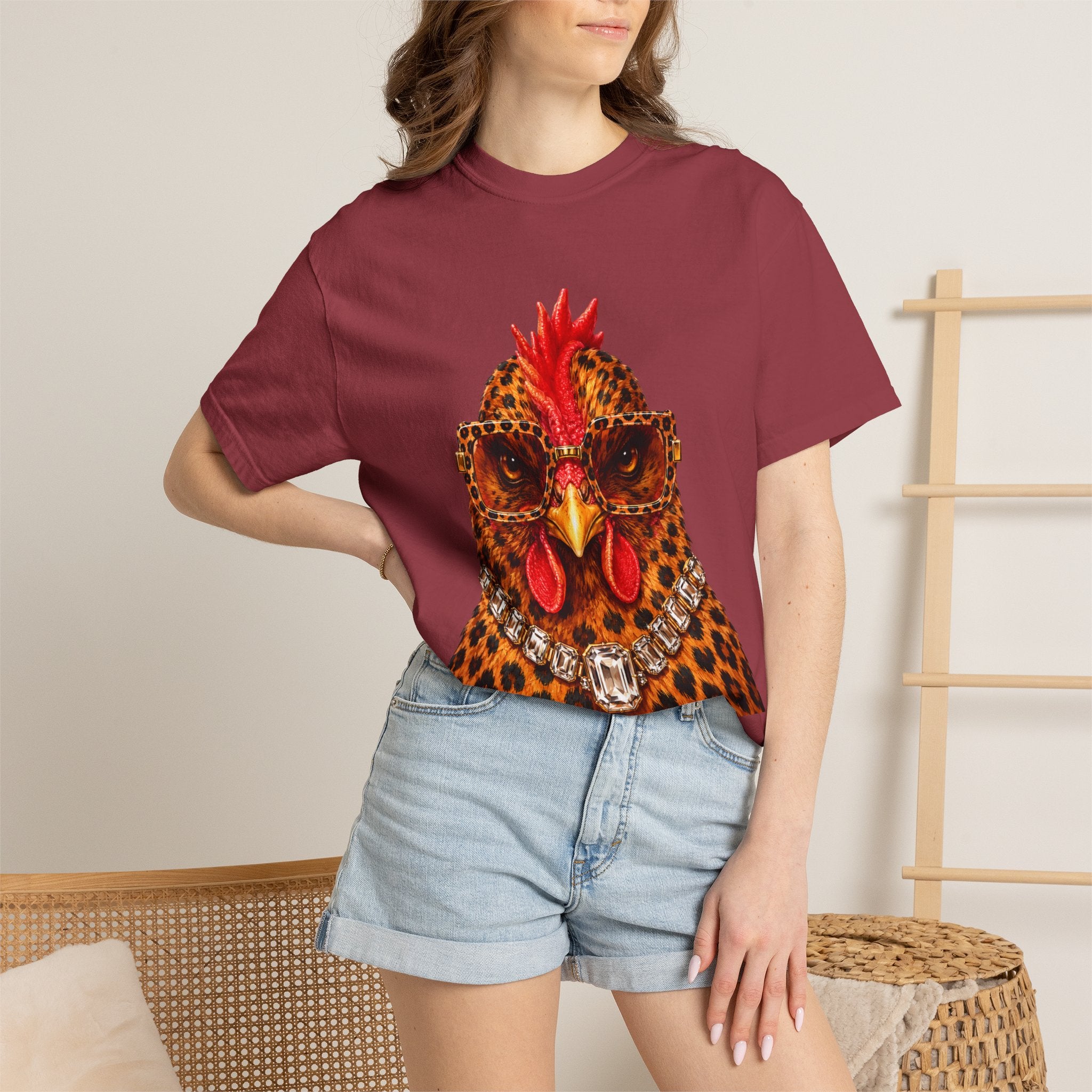 Sassy Chicken Tee - Comfort Colors
