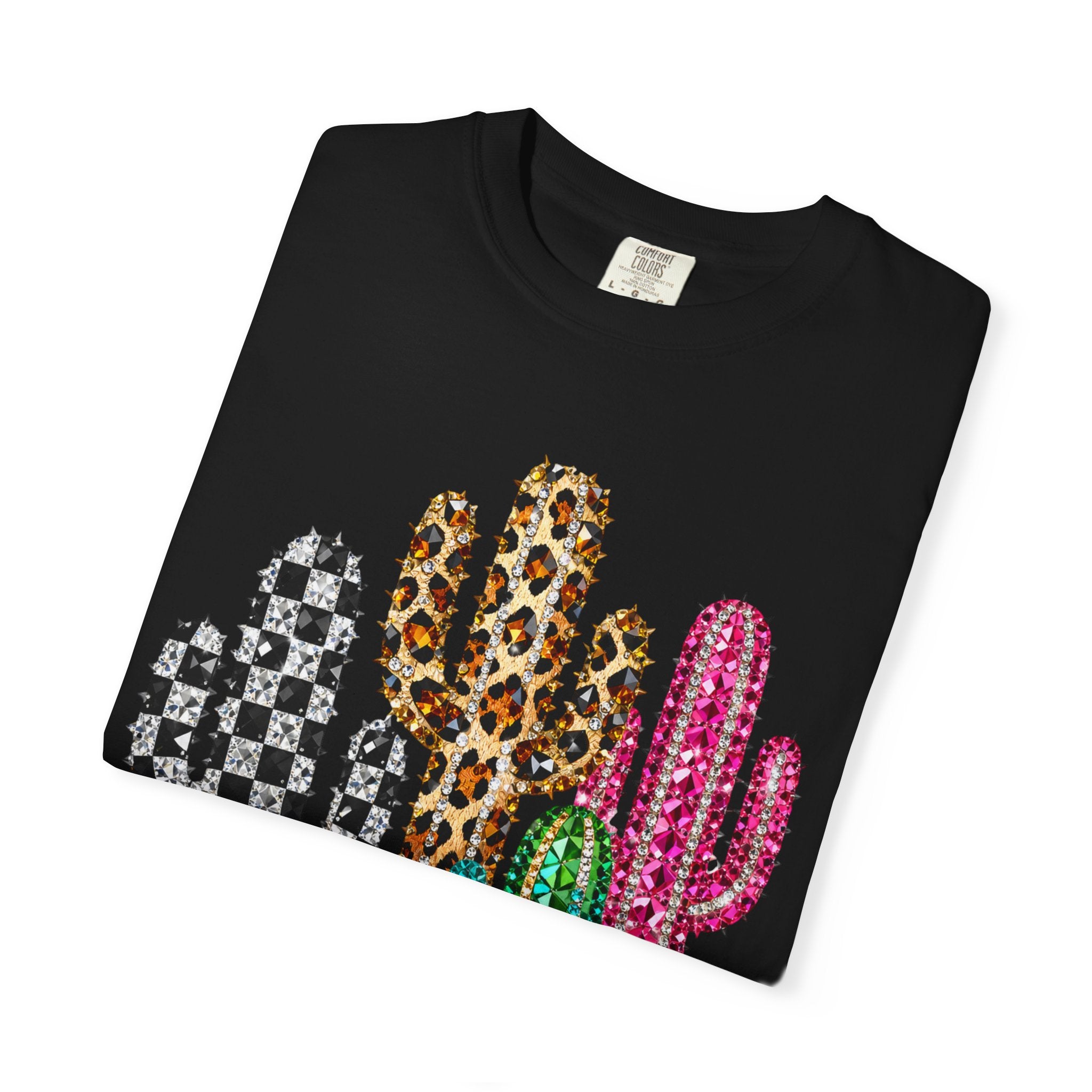 The Jeweled Cactus Tee - Comfort Colors