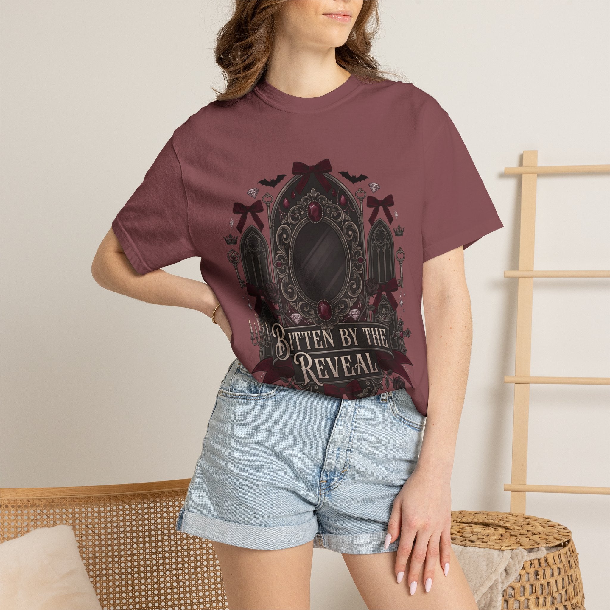 Bitten By The Reveal Tee - Comfort Colors