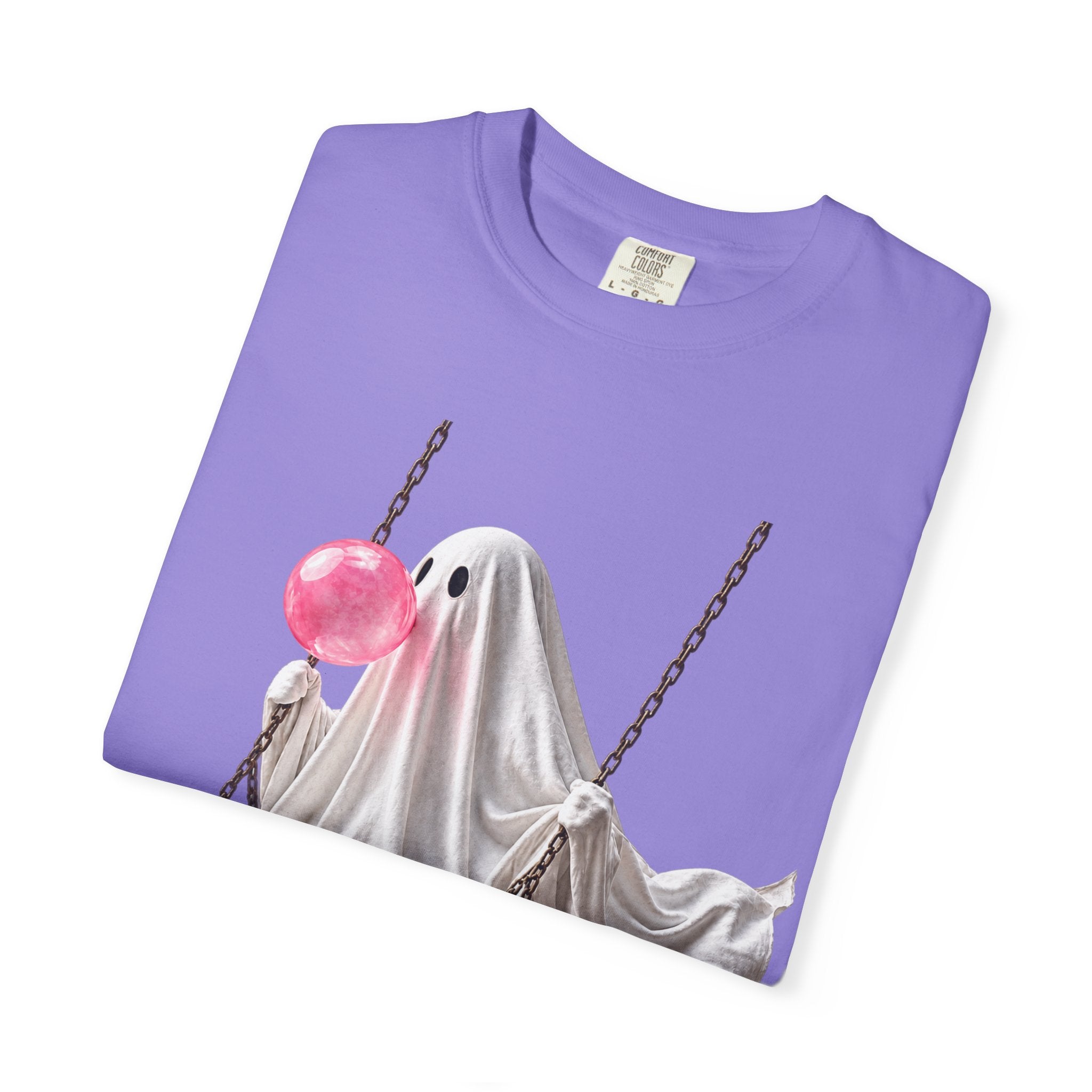 Bubblegum Ghost Tee - Comfort Colors