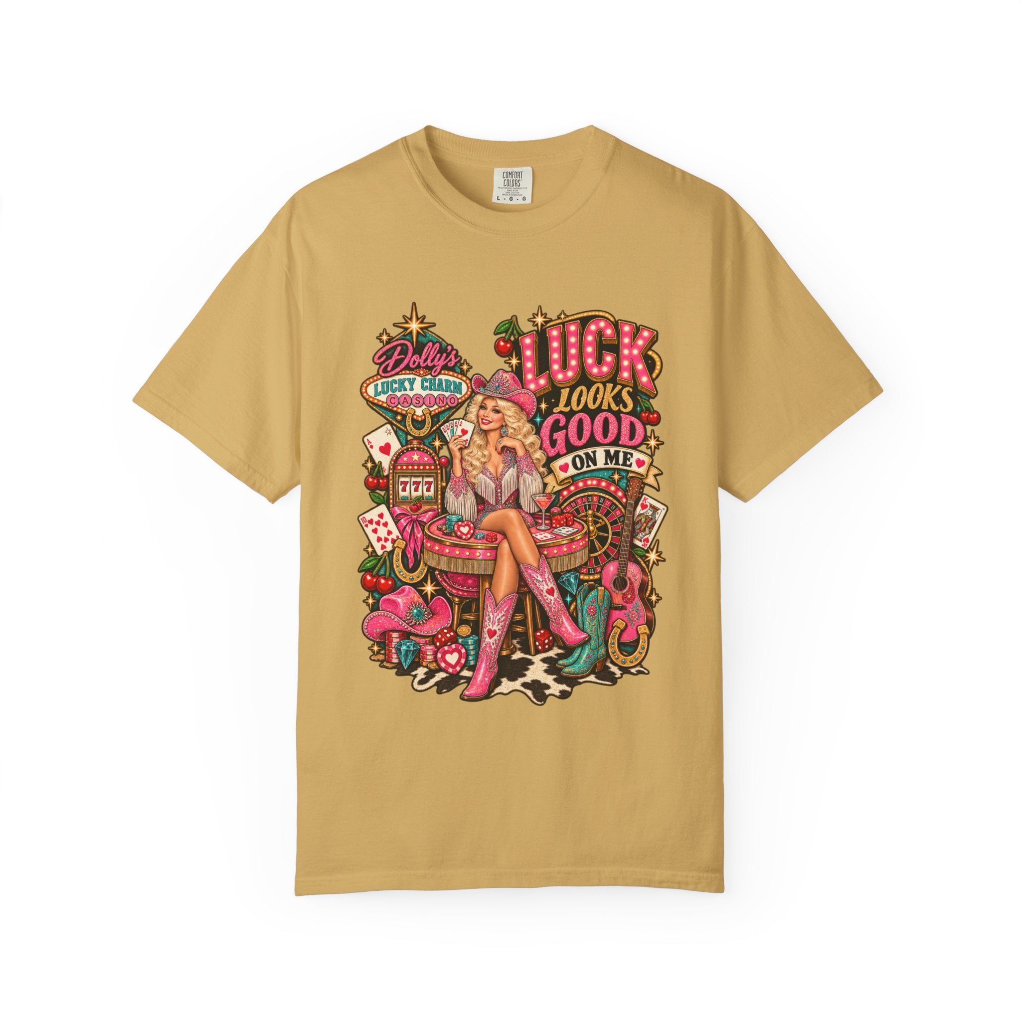 Dolly's Lucky Charm Casino Tee