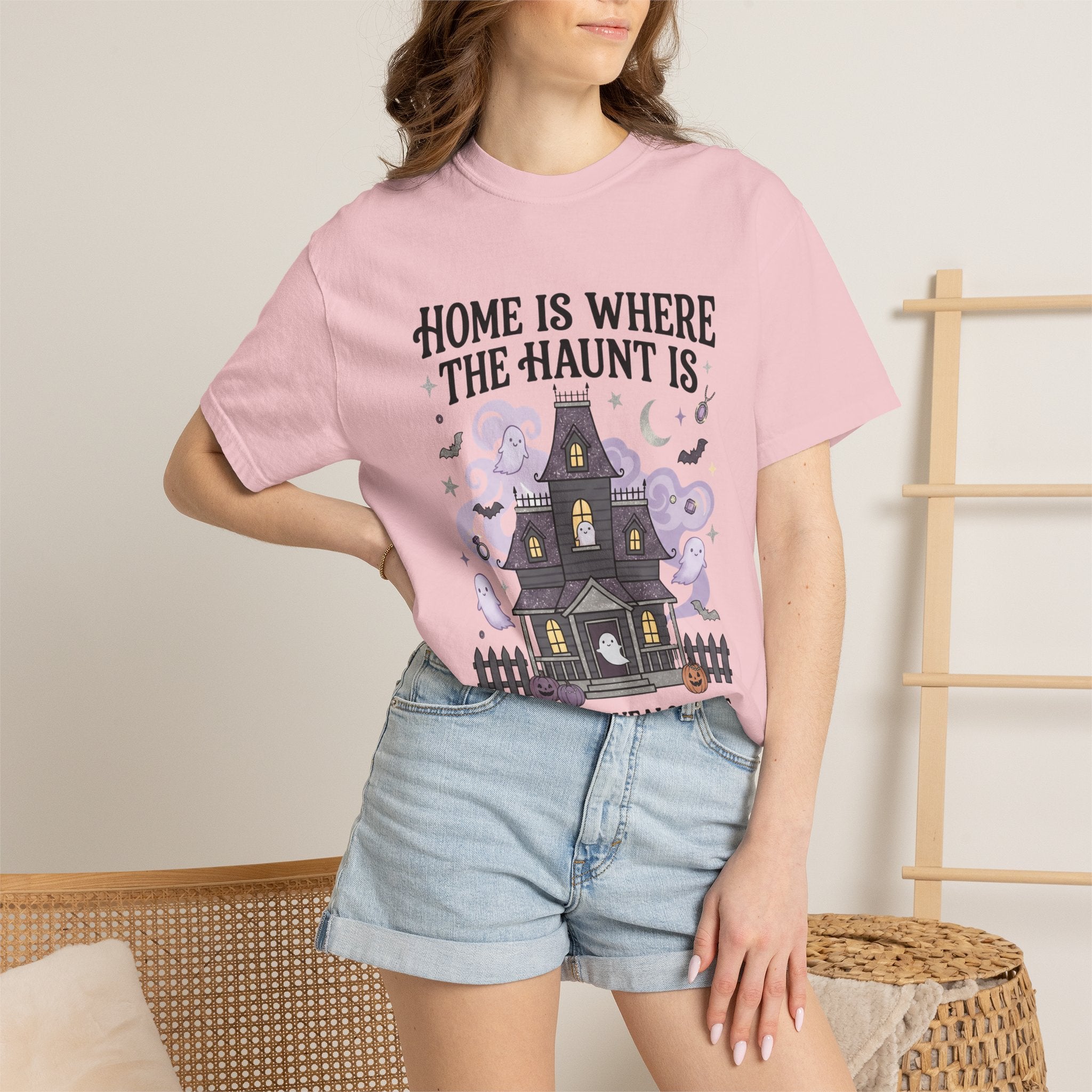 Home Is Where The Haunt Is Tee - Comfort Colors