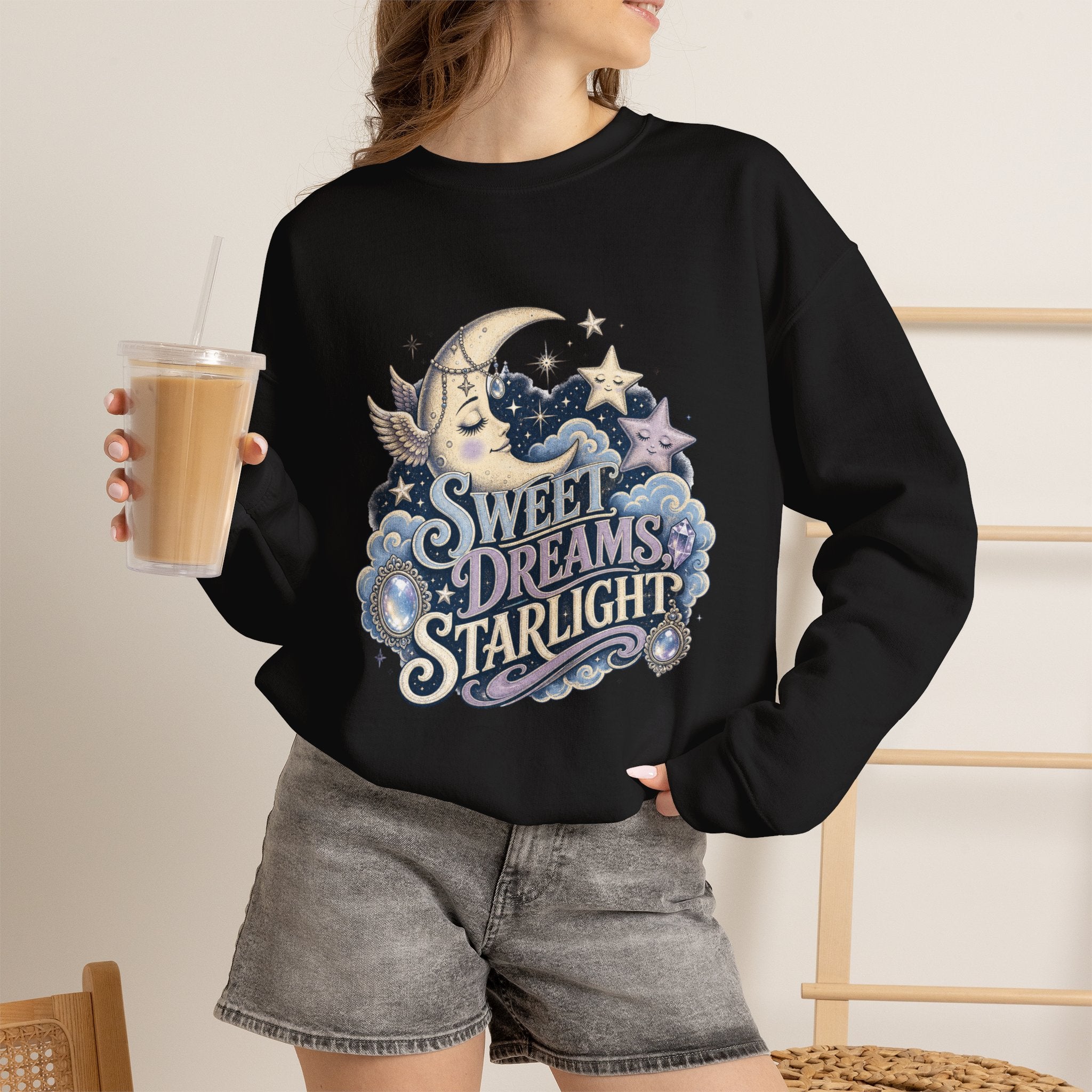 Sweet Dreams Starlight Sweatshirt - Gildan