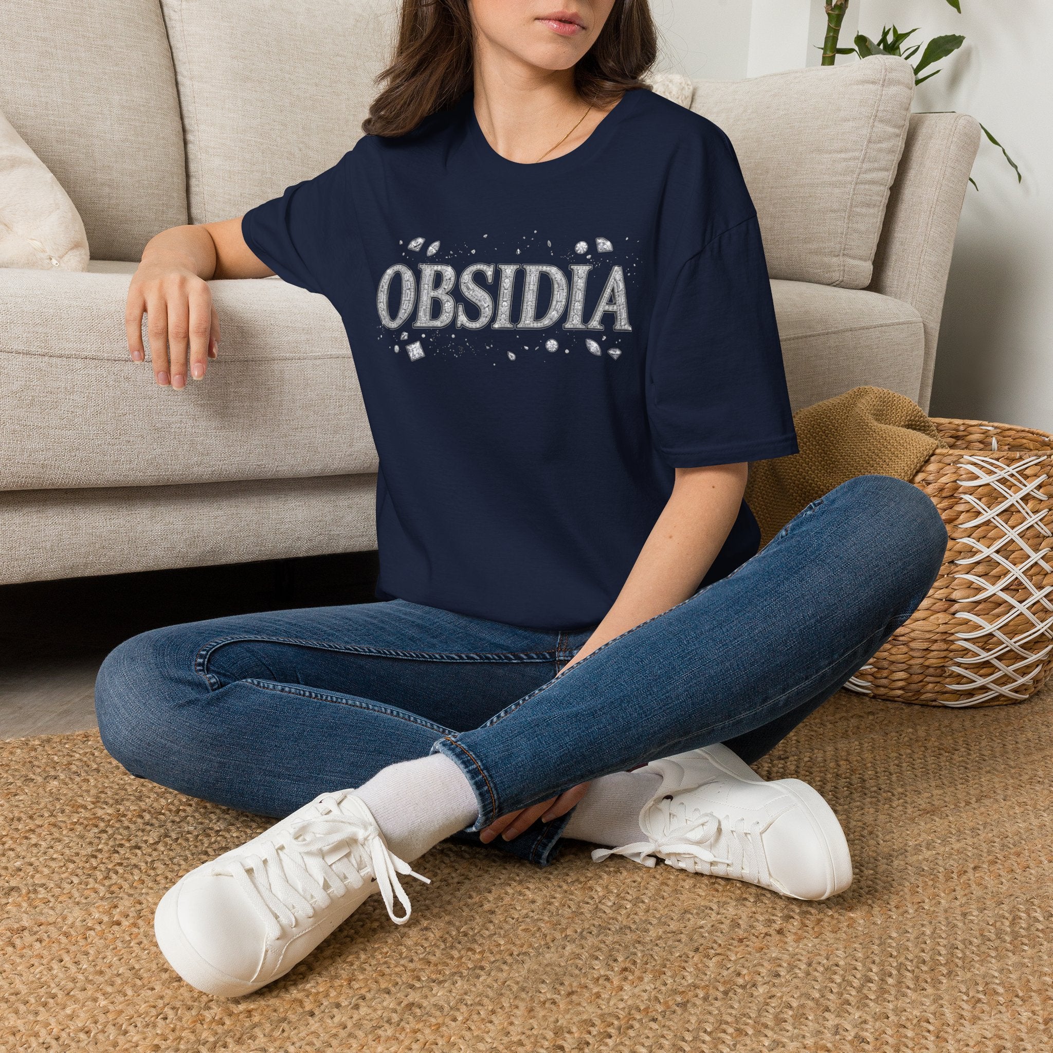 Obsidia Jewel Tee - Gildan
