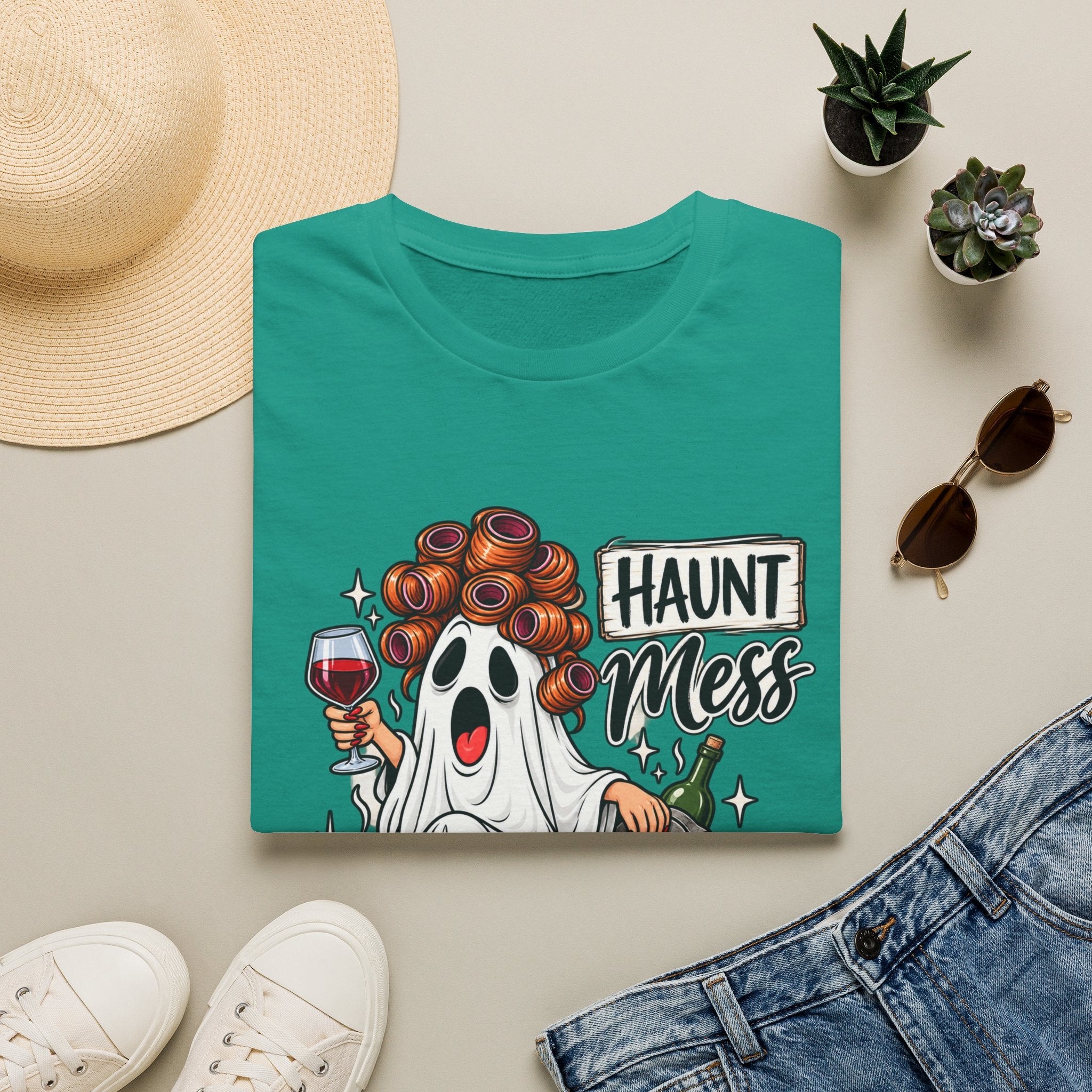 Haunt Mess Tee - Gildan