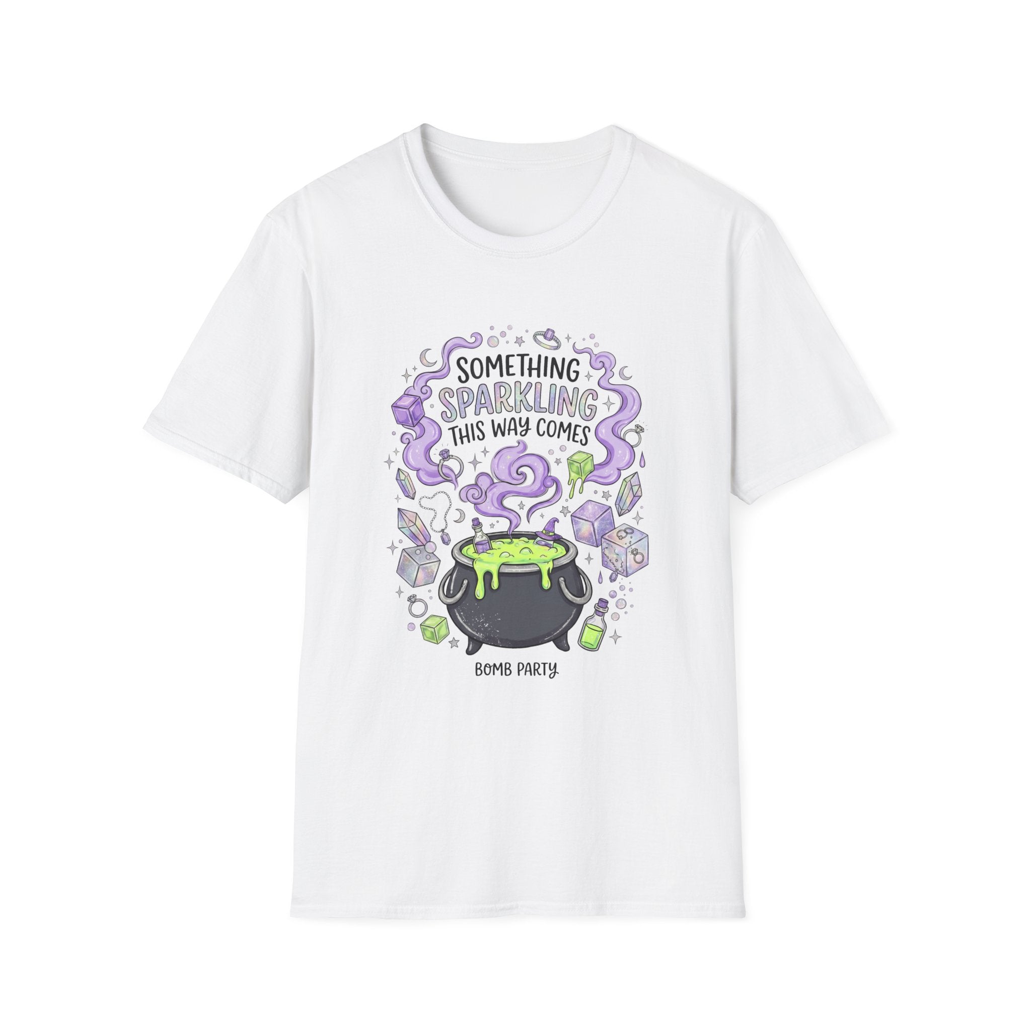 The Spooky Cauldron Tee - Gildan