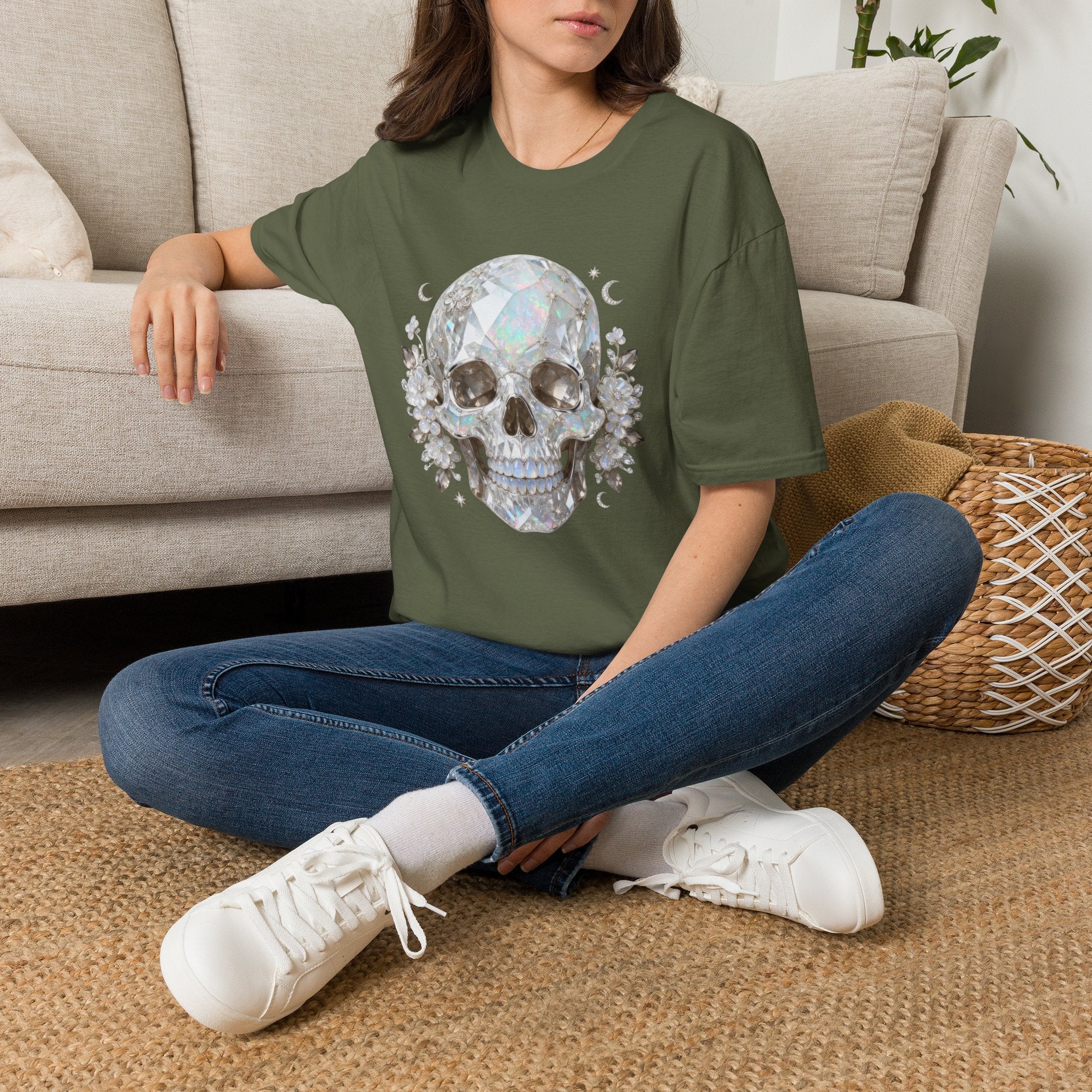 Moonstone Skull Tee - Gildan