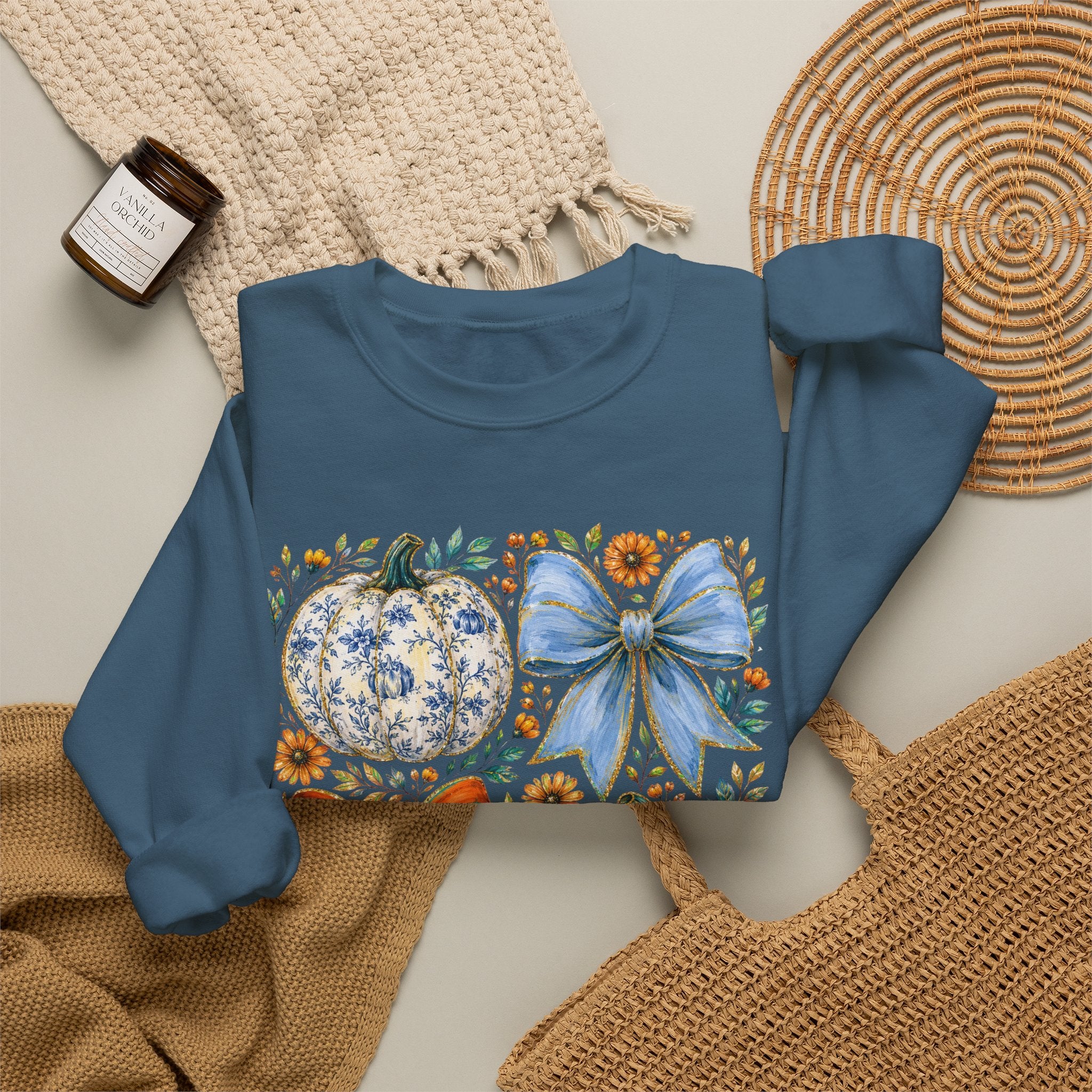 Fall Autumn Cozy Sweatshirt - Gildan