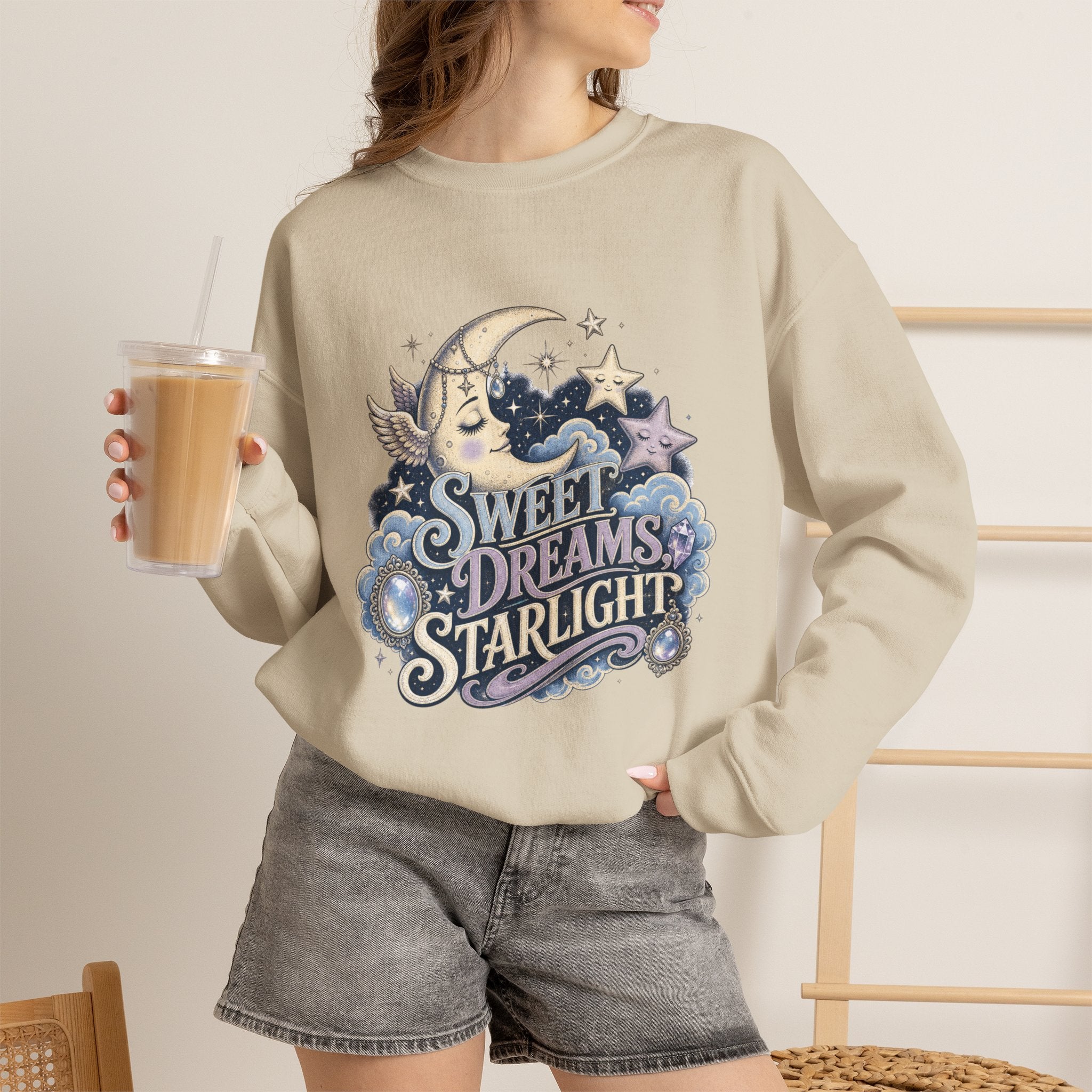 Sweet Dreams Starlight Sweatshirt - Gildan
