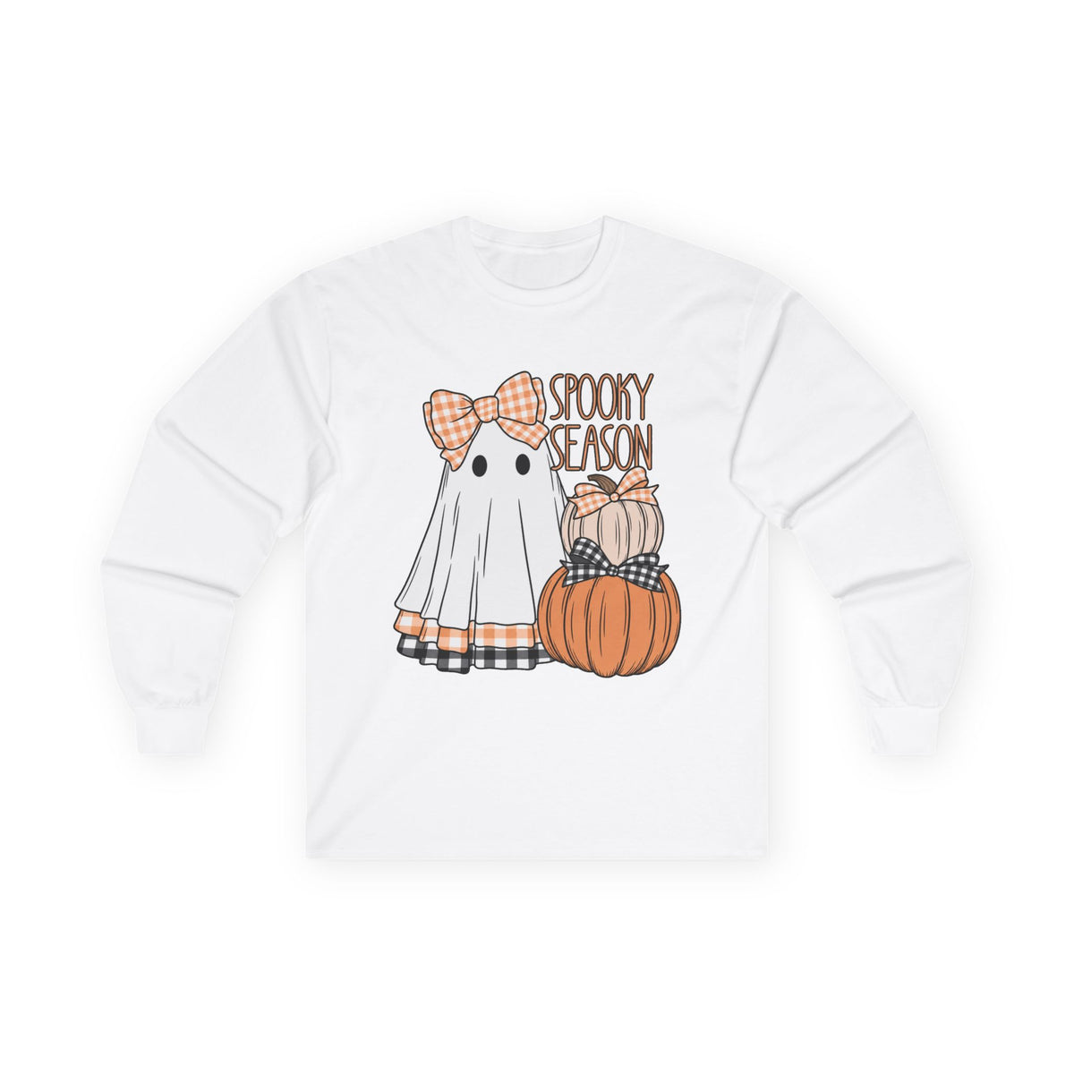 The Bow Ghost Long Sleeve Tee - Gildan