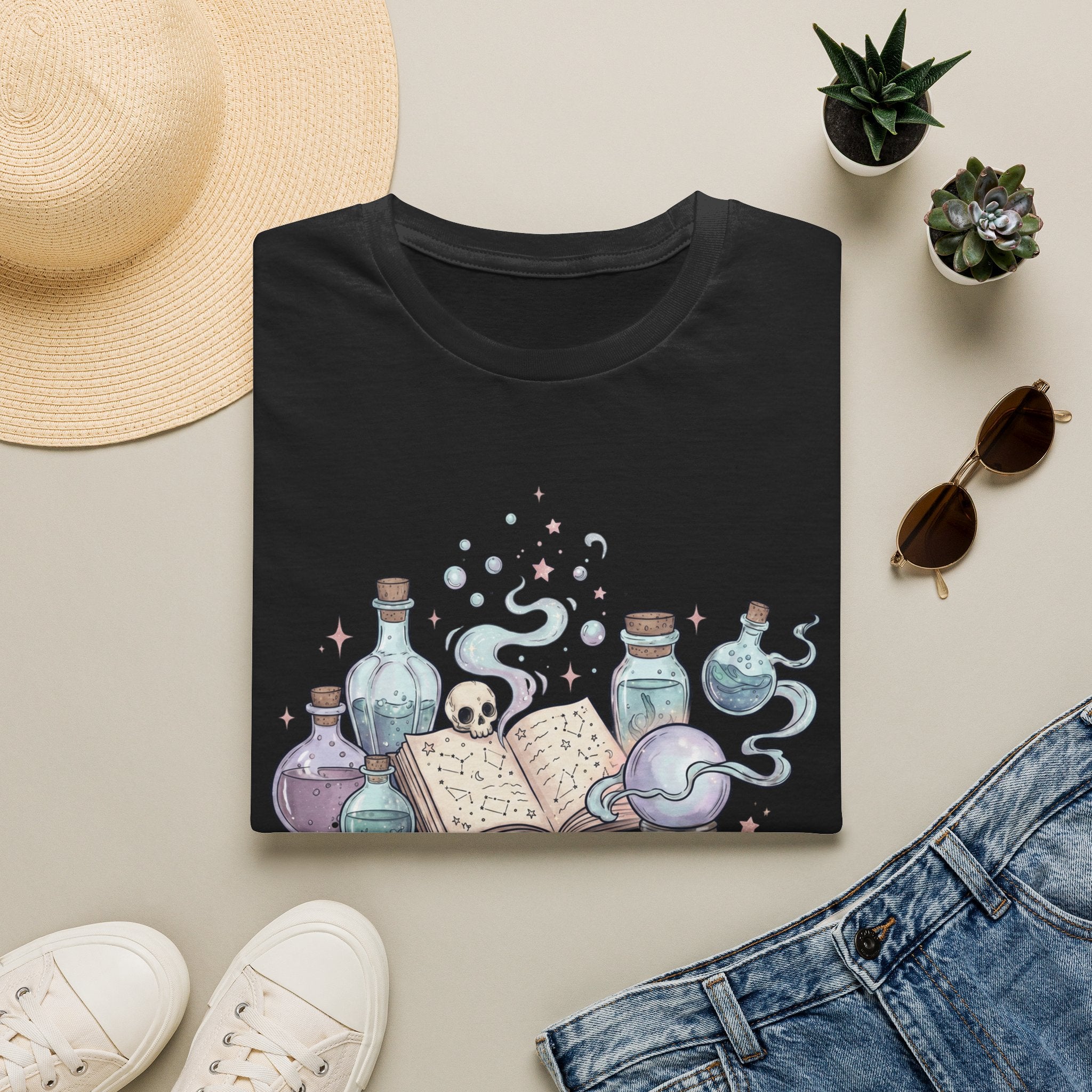 Potion Bottles and Pretty Sparkles Tee - Gildan