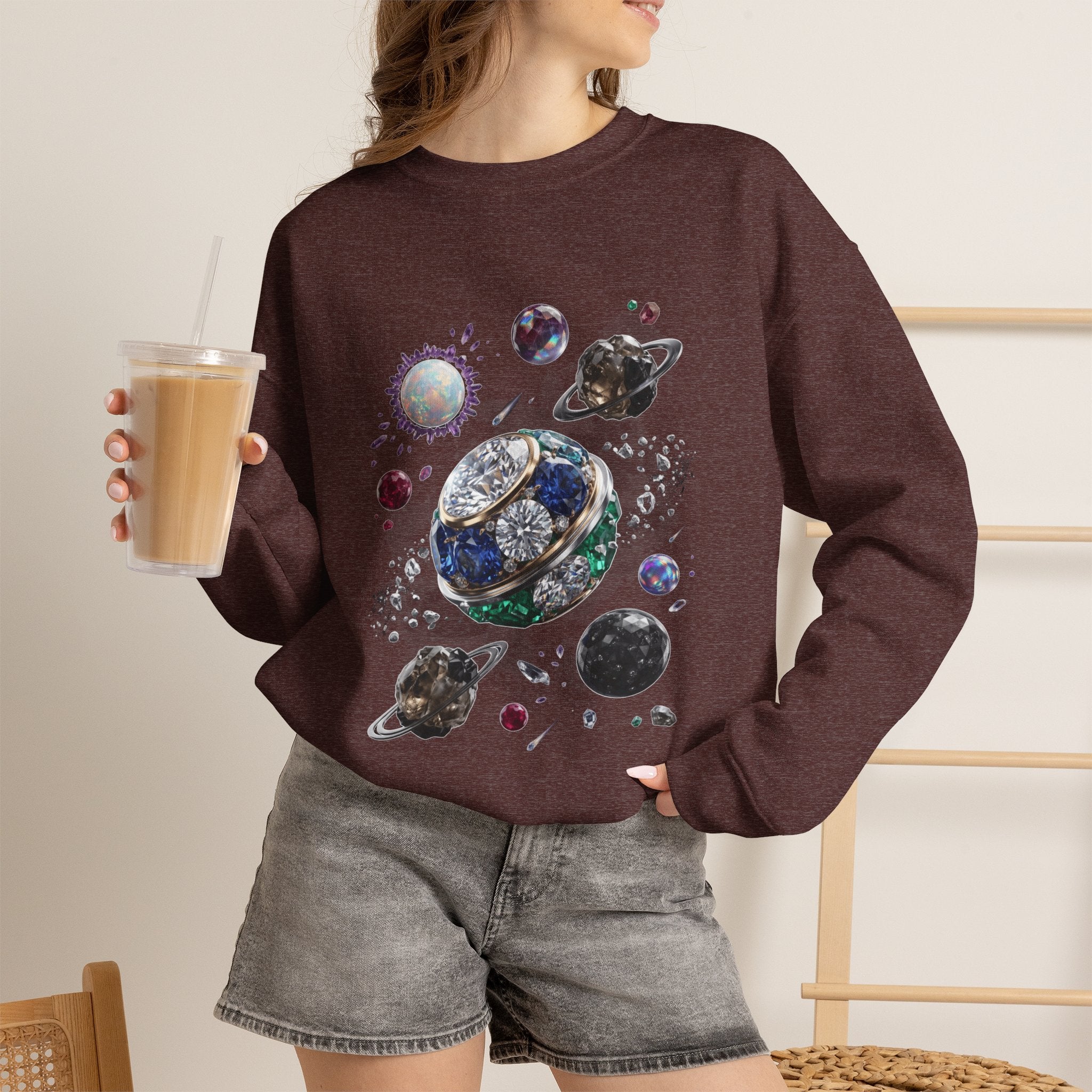 Cosmic Nebula Sweatshirt - Gildan
