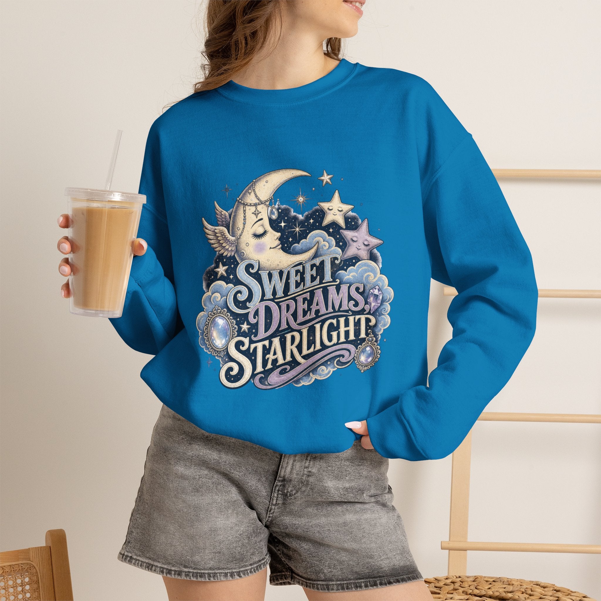 Sweet Dreams Starlight Sweatshirt - Gildan