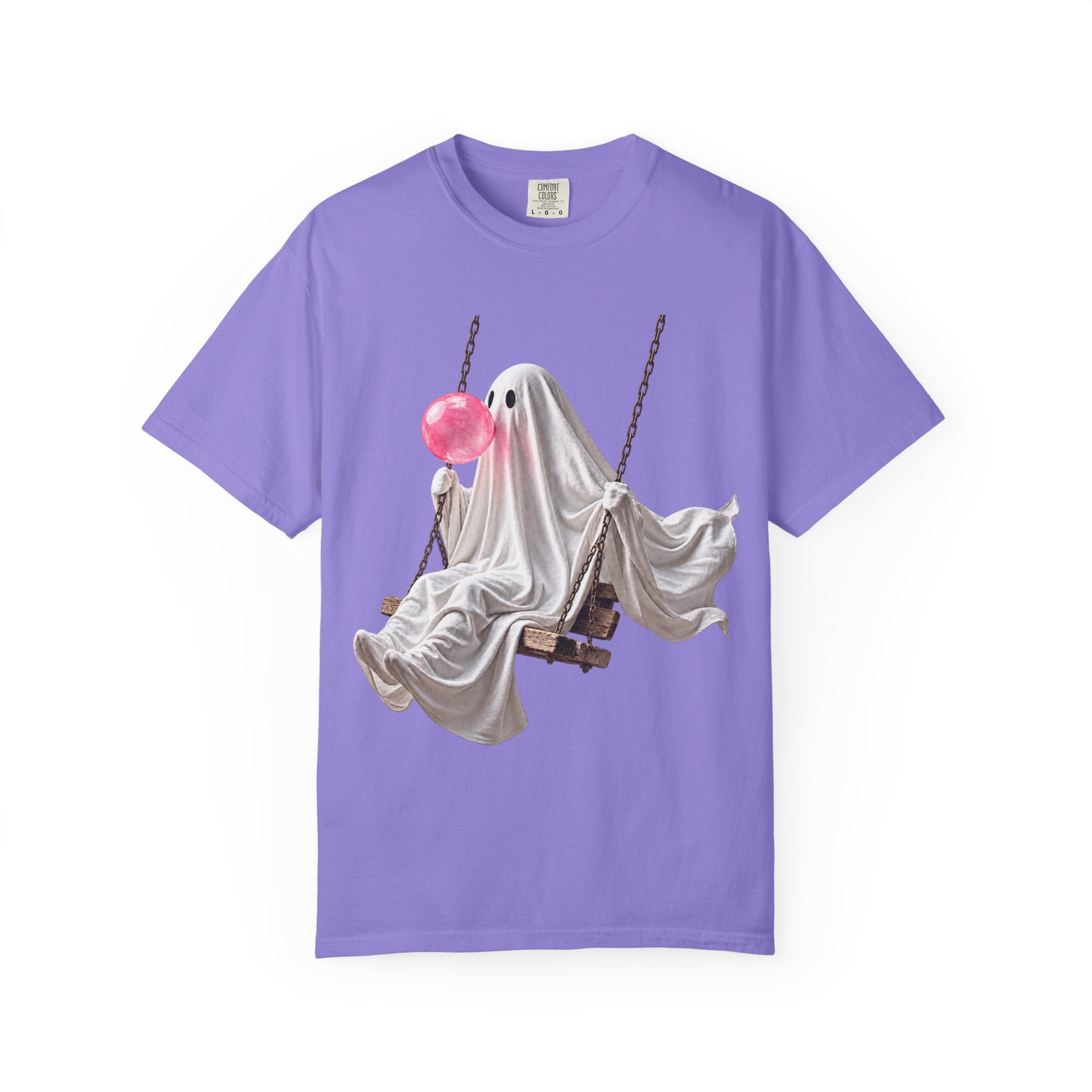 Bubblegum Ghost Tee - Comfort Colors