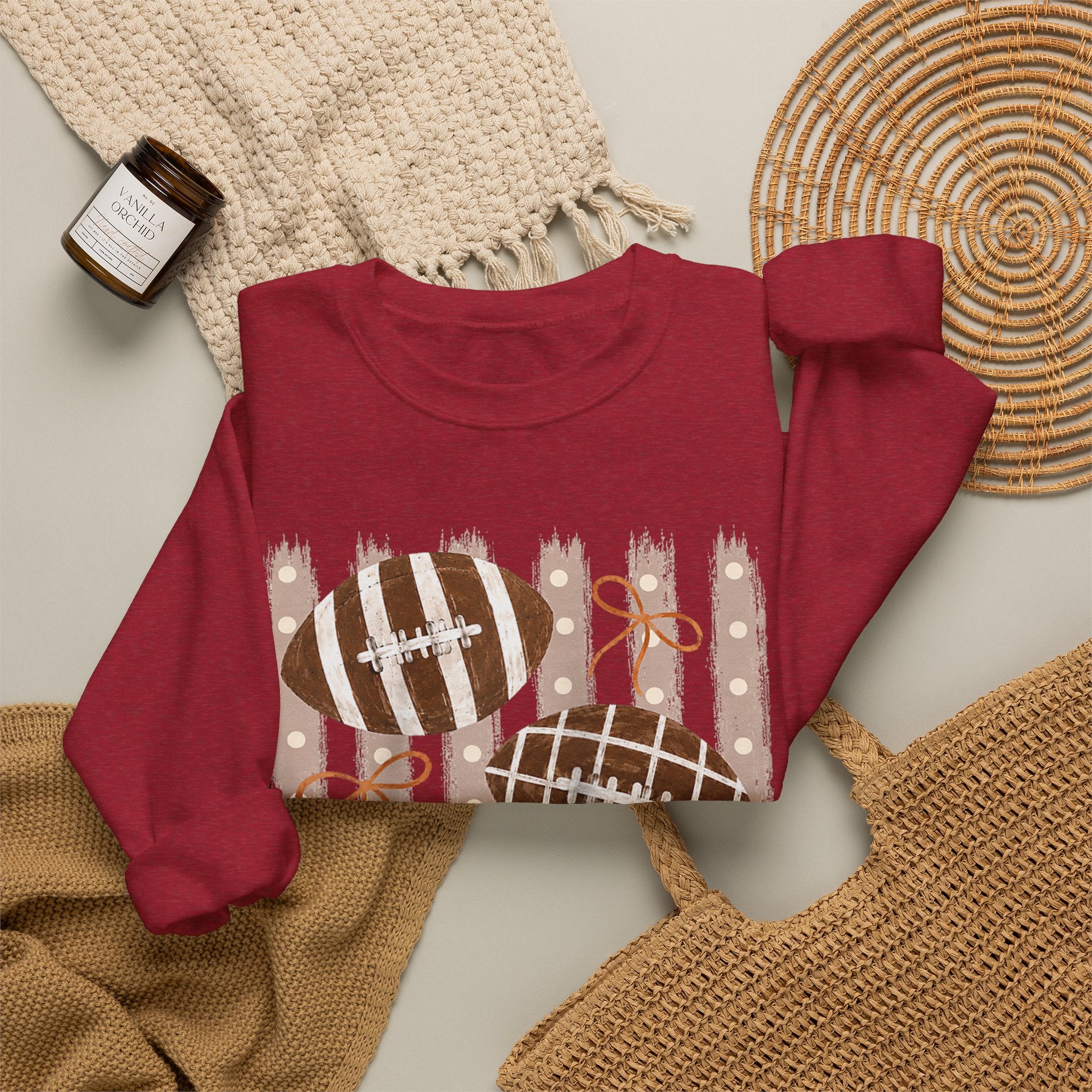 Football Time Sweatshirt - Gildan