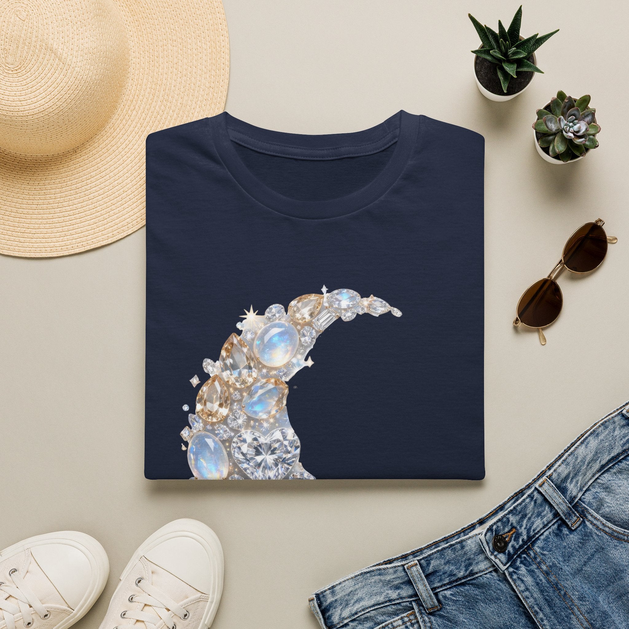 Crescent Moon Tee - Gildan