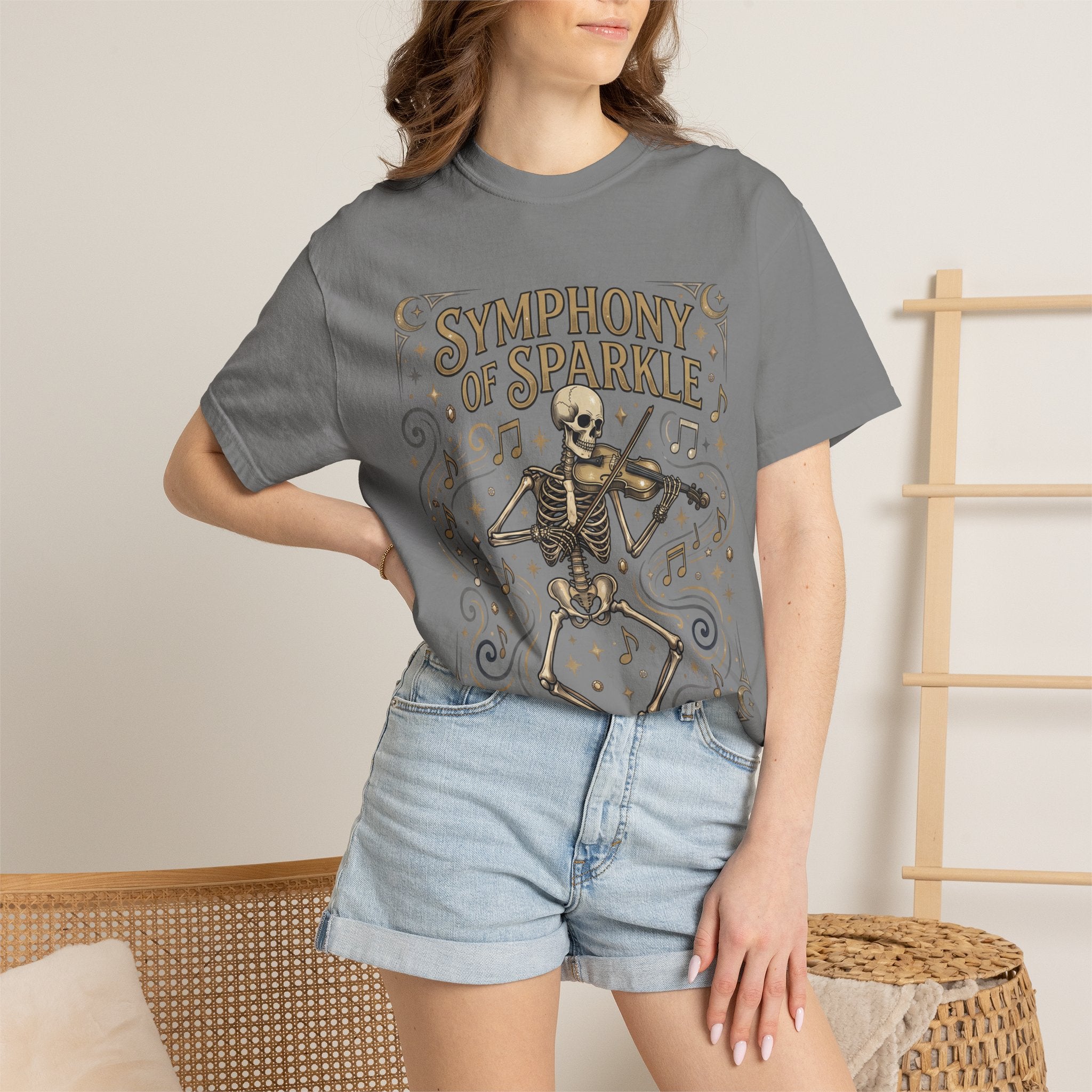Symphony of Sparkle Tee (Rectangle) - Comfort Colors