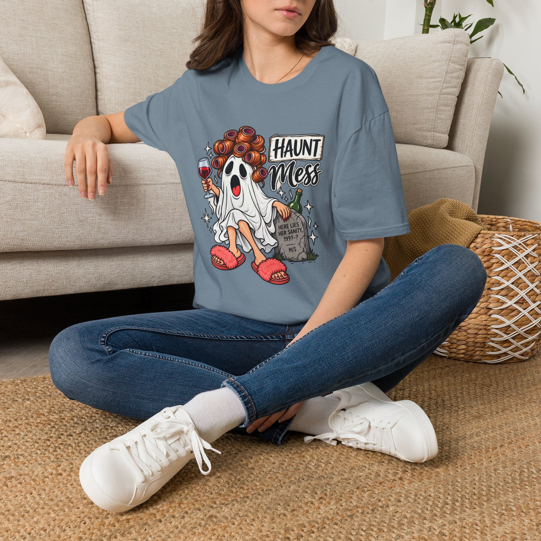 Haunt Mess Tee - Gildan