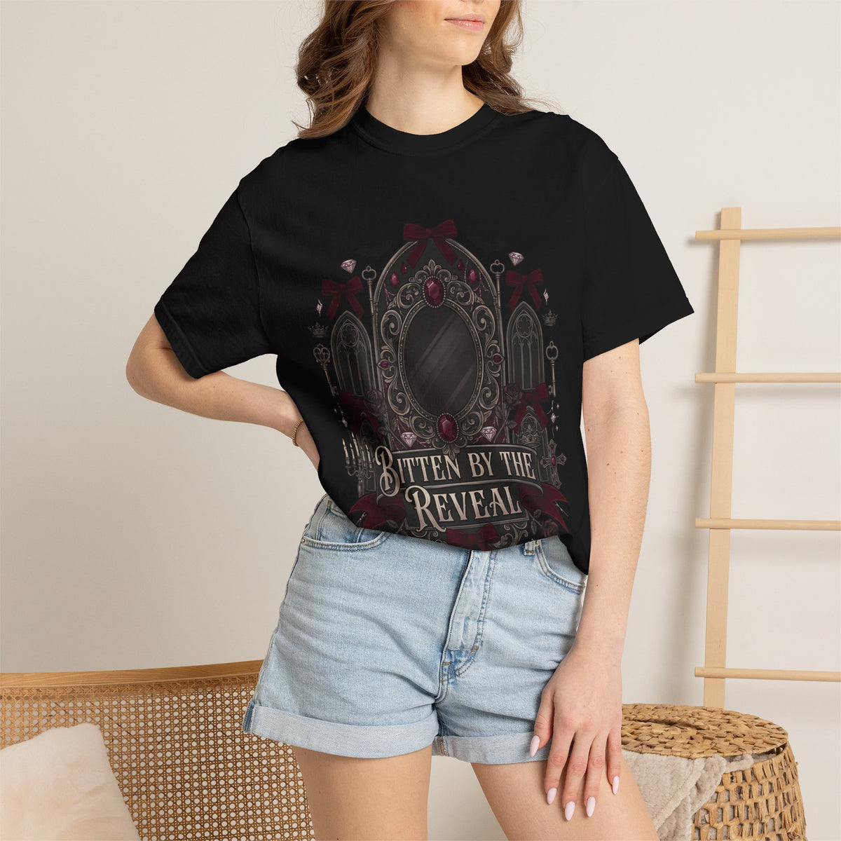 Bitten By The Reveal Tee - Comfort Colors