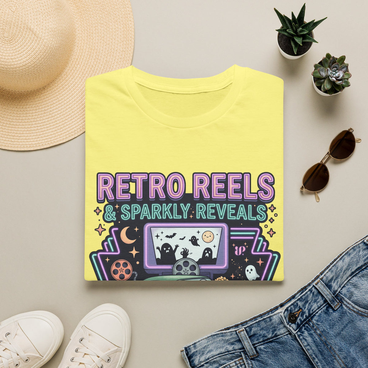 Retro Reels Tee - Gildan