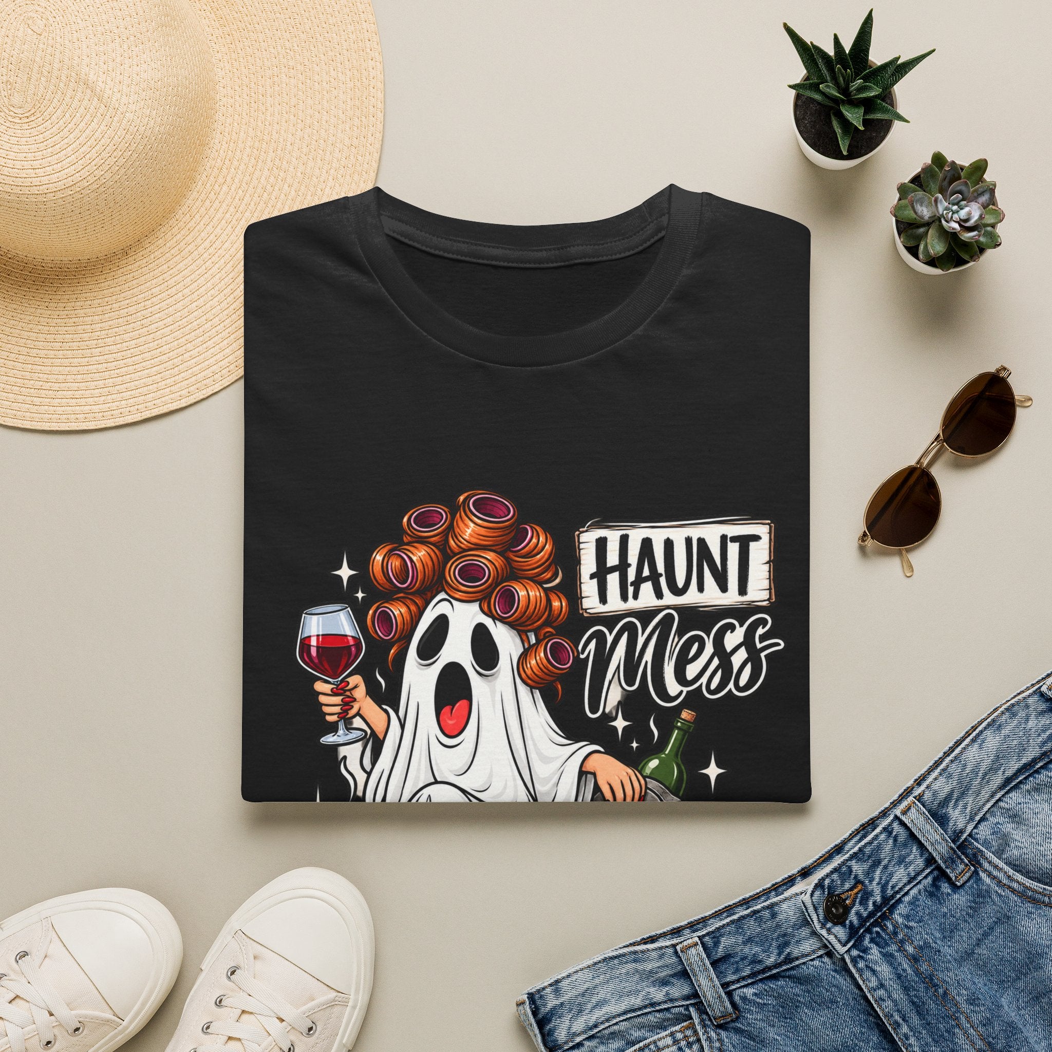 Haunt Mess Tee - Gildan