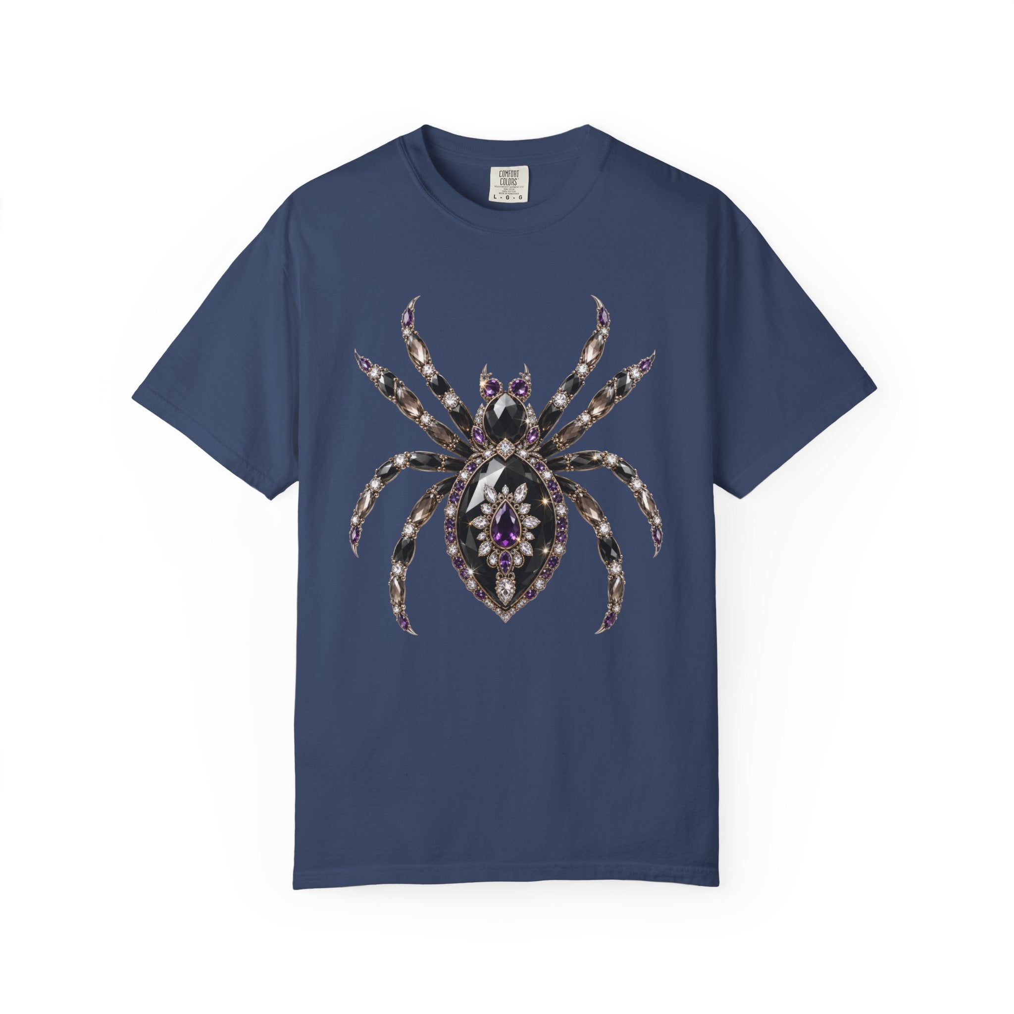 Jeweled Spider Tee - Comfort Colors