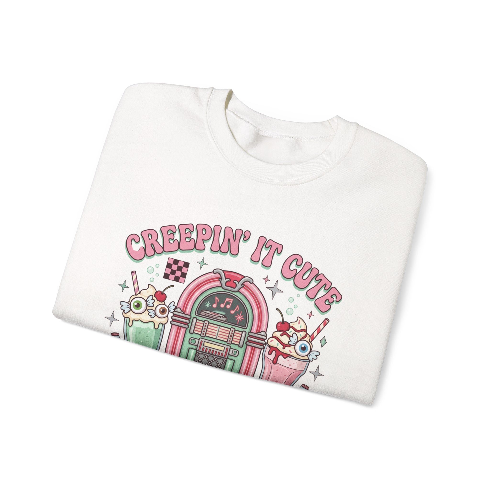 Creepin' It Cute Sweatshirt - Gildan
