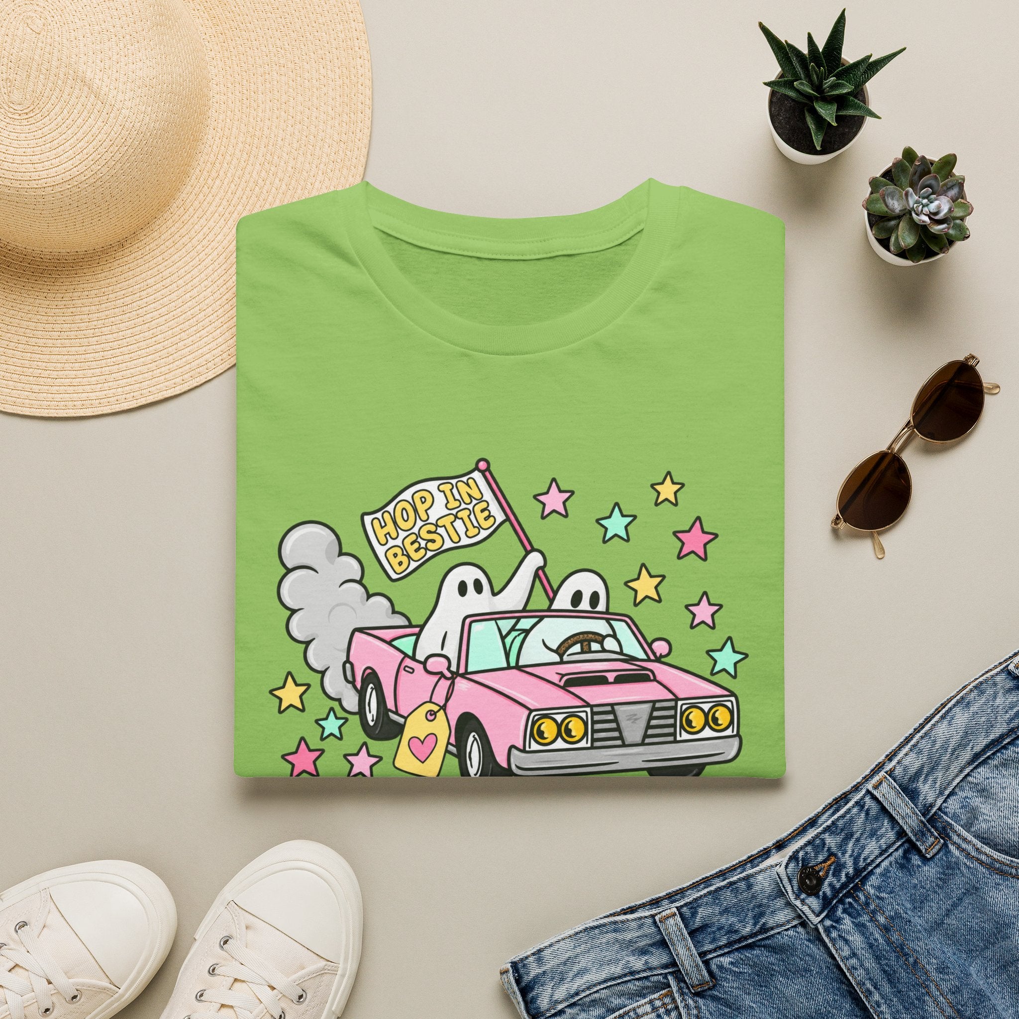 Hop In Bestie Tee - Gildan