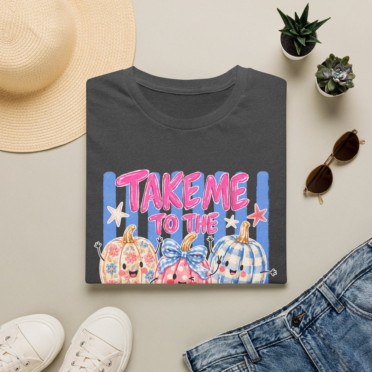 Take Me To The Pumpkin Patch Tee - Gildan