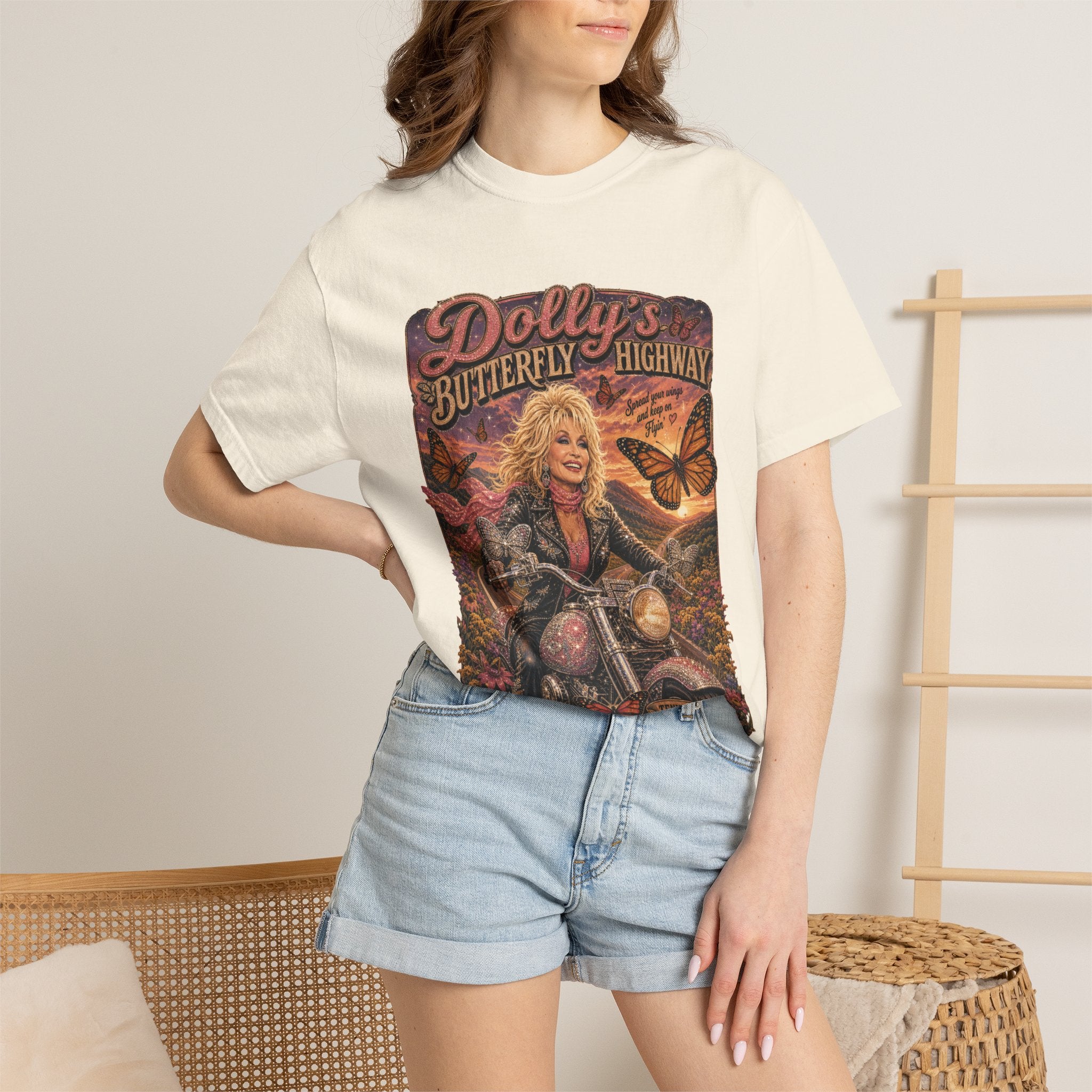 Dolly's Butterfly Highway Tee