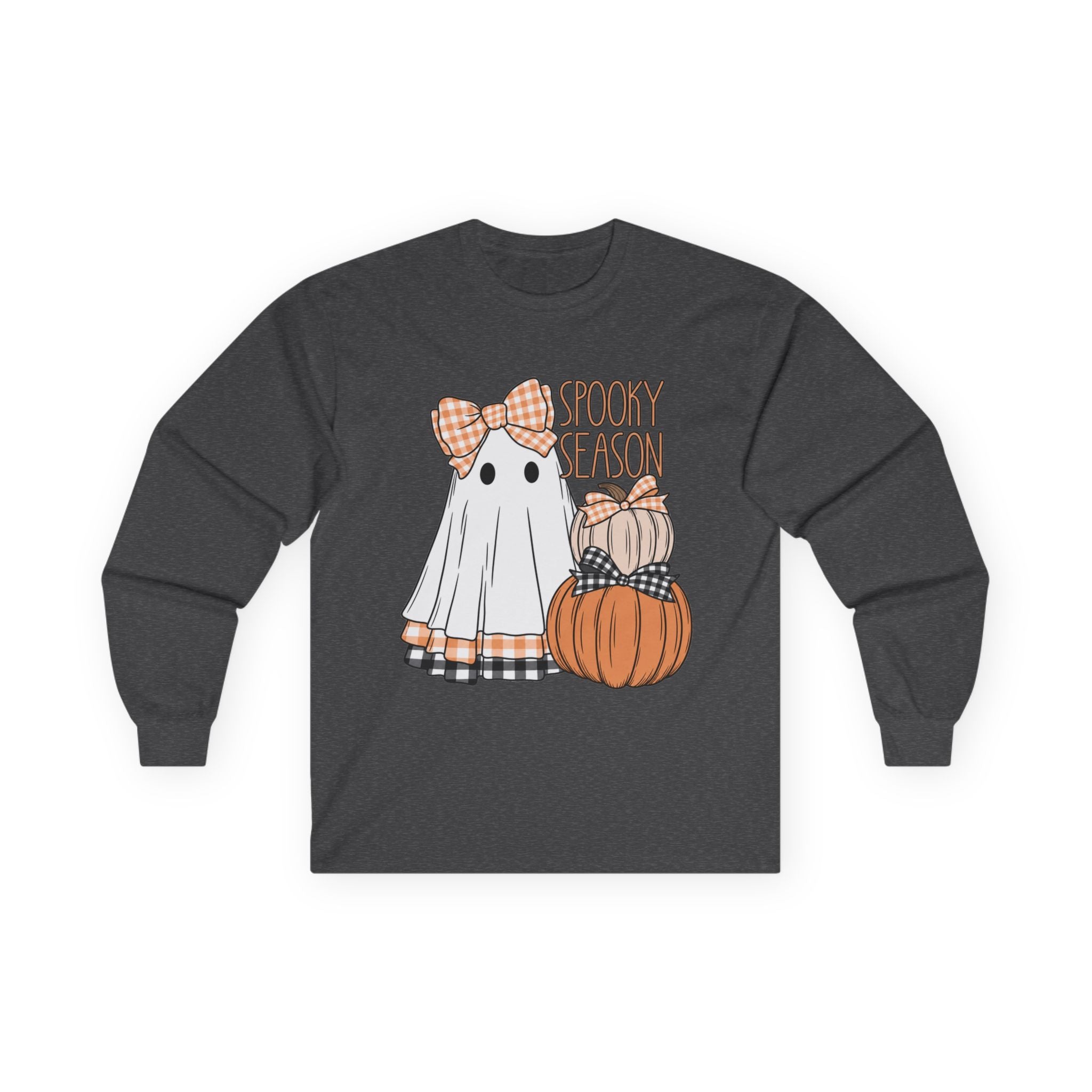 The Bow Ghost Long Sleeve Tee - Gildan