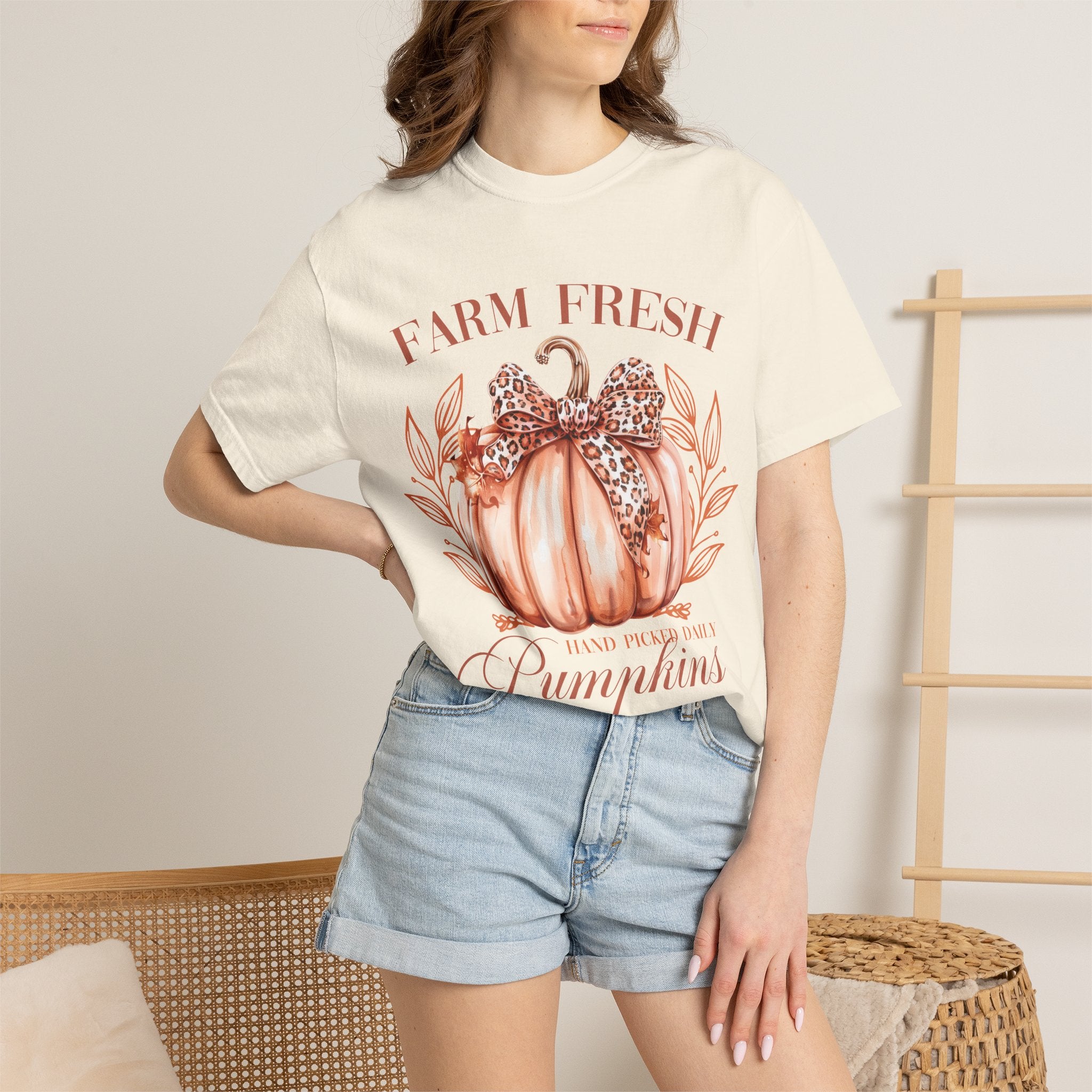 Farm Fresh Pumpkins Tee - Comfort Colors
