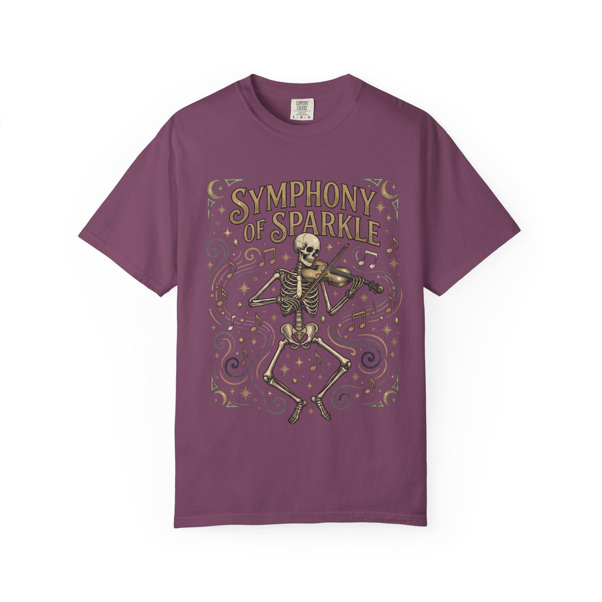 Symphony of Sparkle Tee (Rectangle) - Comfort Colors
