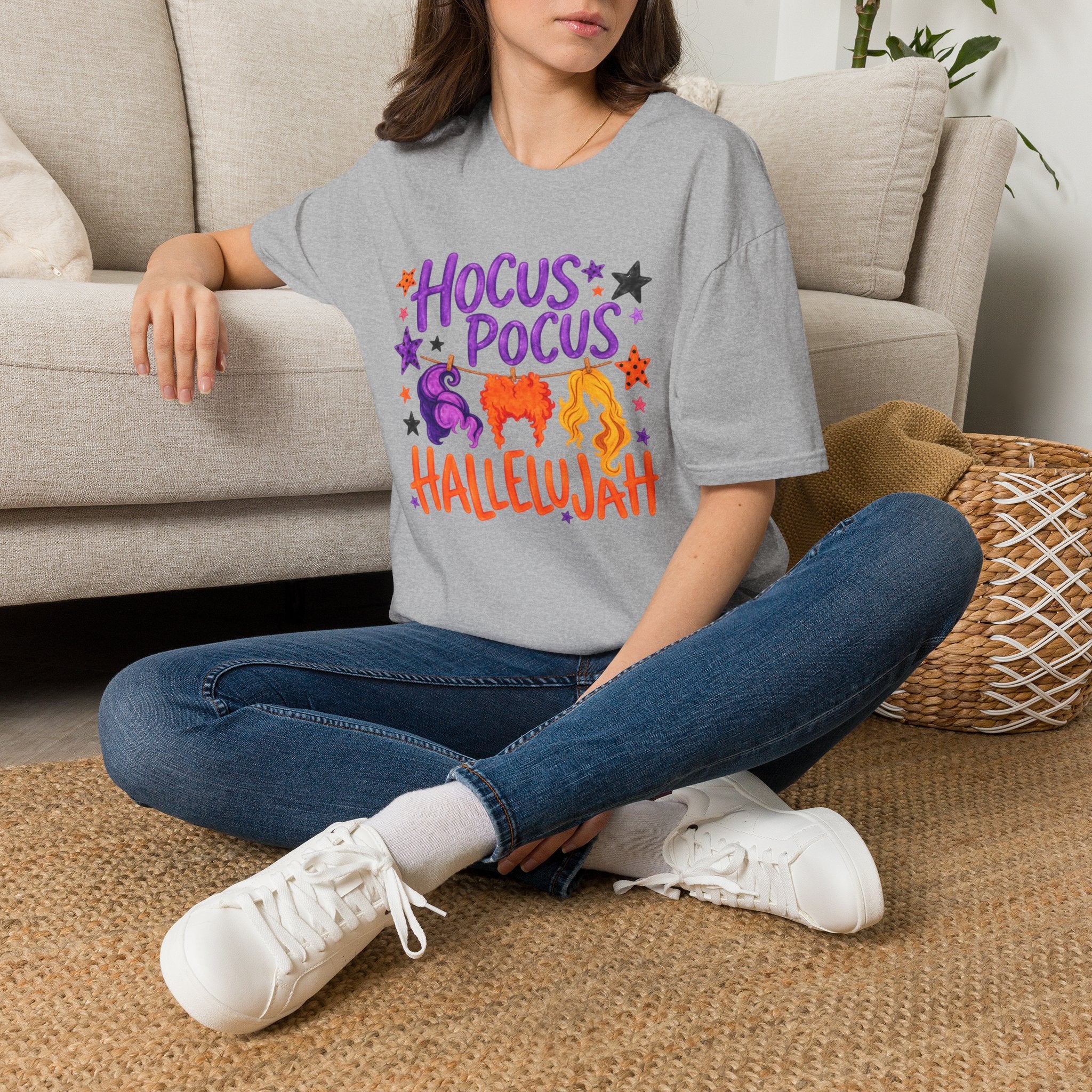 Hocus Pocus Halleluah Tee - Gildan
