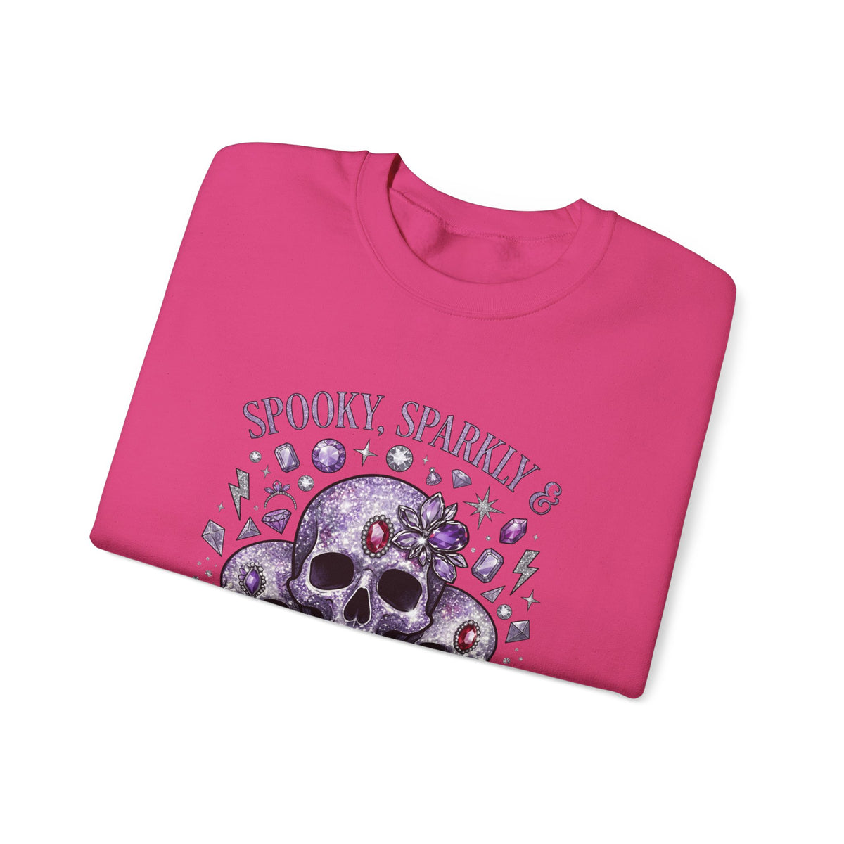 Spooky and Sparkly Sweatshirt - Gildan