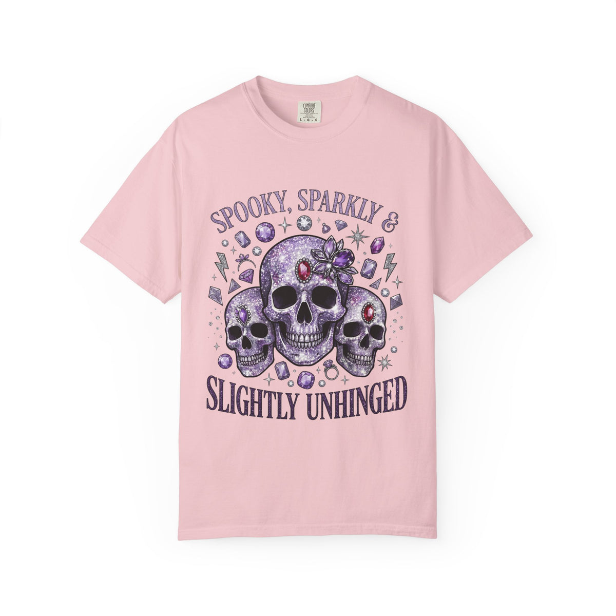 Spooky and Sparkly Tee - Comfort Colors