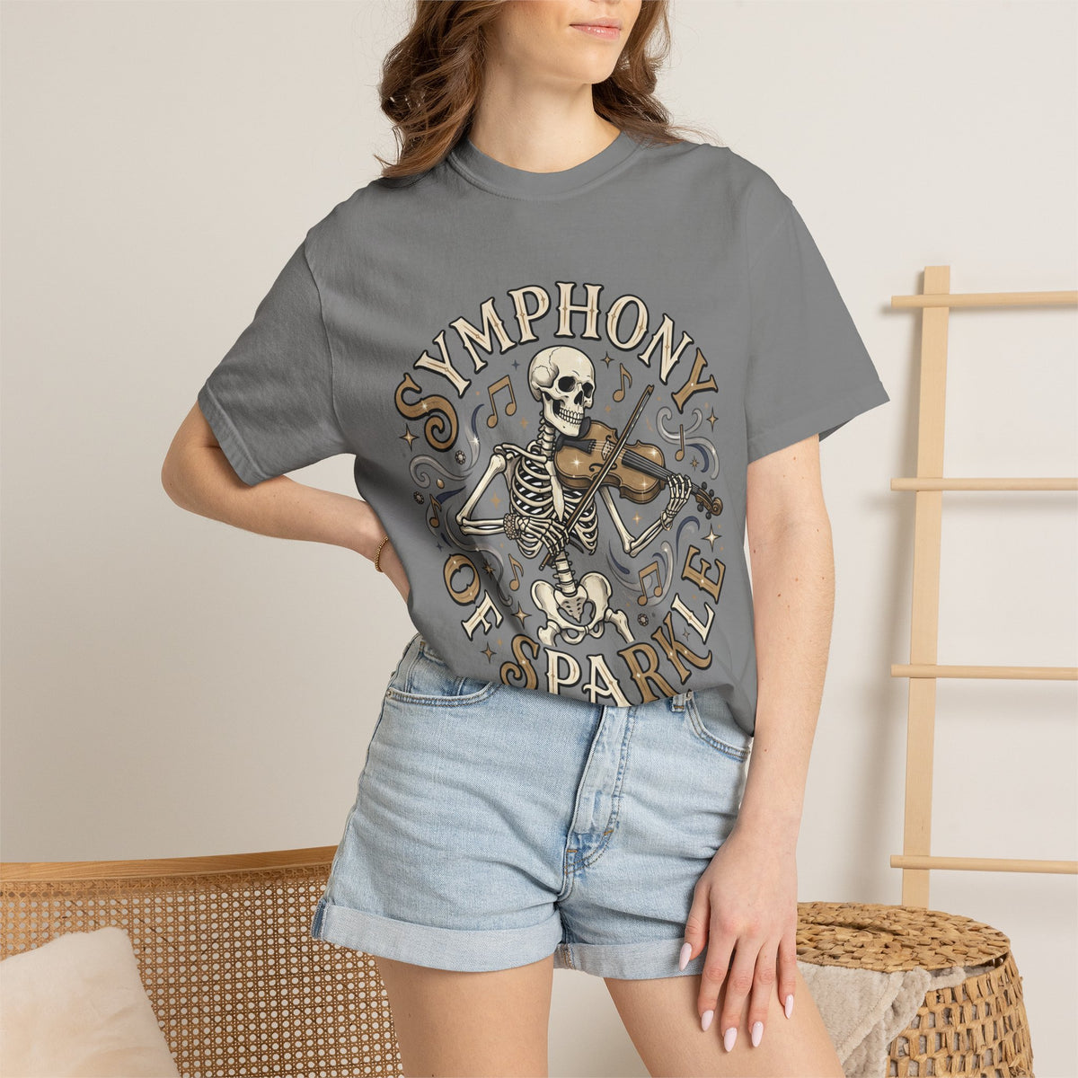 Symphony of Sparkle Tee (Round) - Comfort Colors