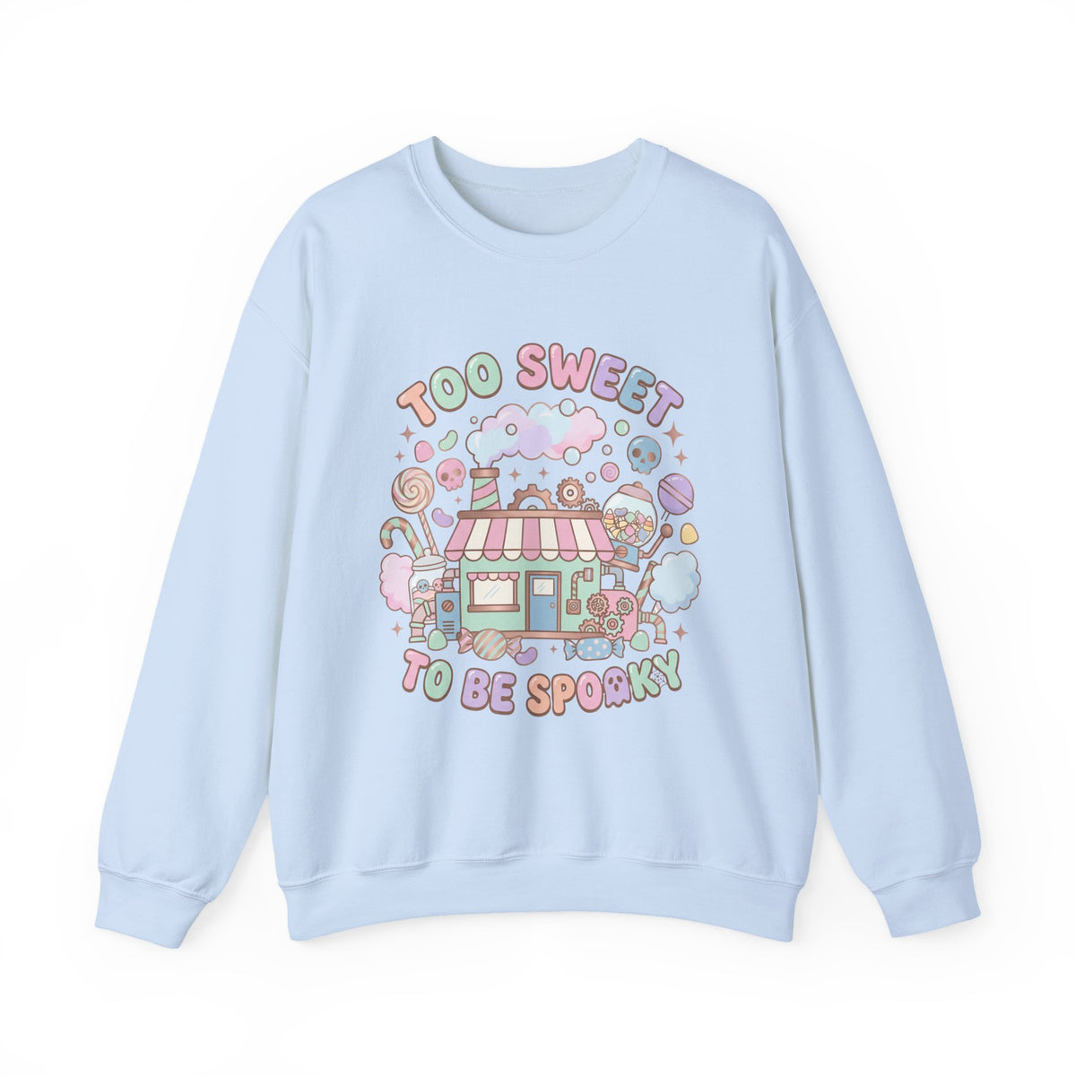 Too Sweet To Be Spooky Sweatshirt - Gildan